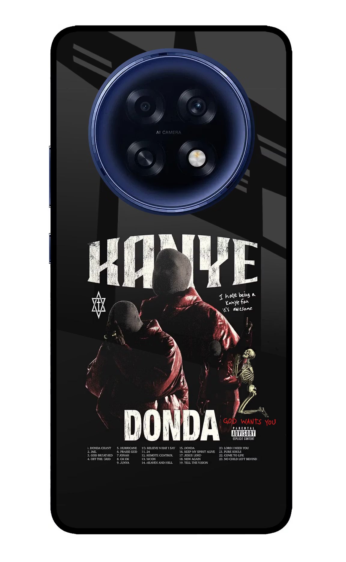 Donda Kanye West Oppo F31 Pro Plus 5G Glass Case - Donda Kanye West Oppo F31 Pro Plus 5G Glass Case Donda Kanye West Oppo F31 Pro Plus 5G Glass Case