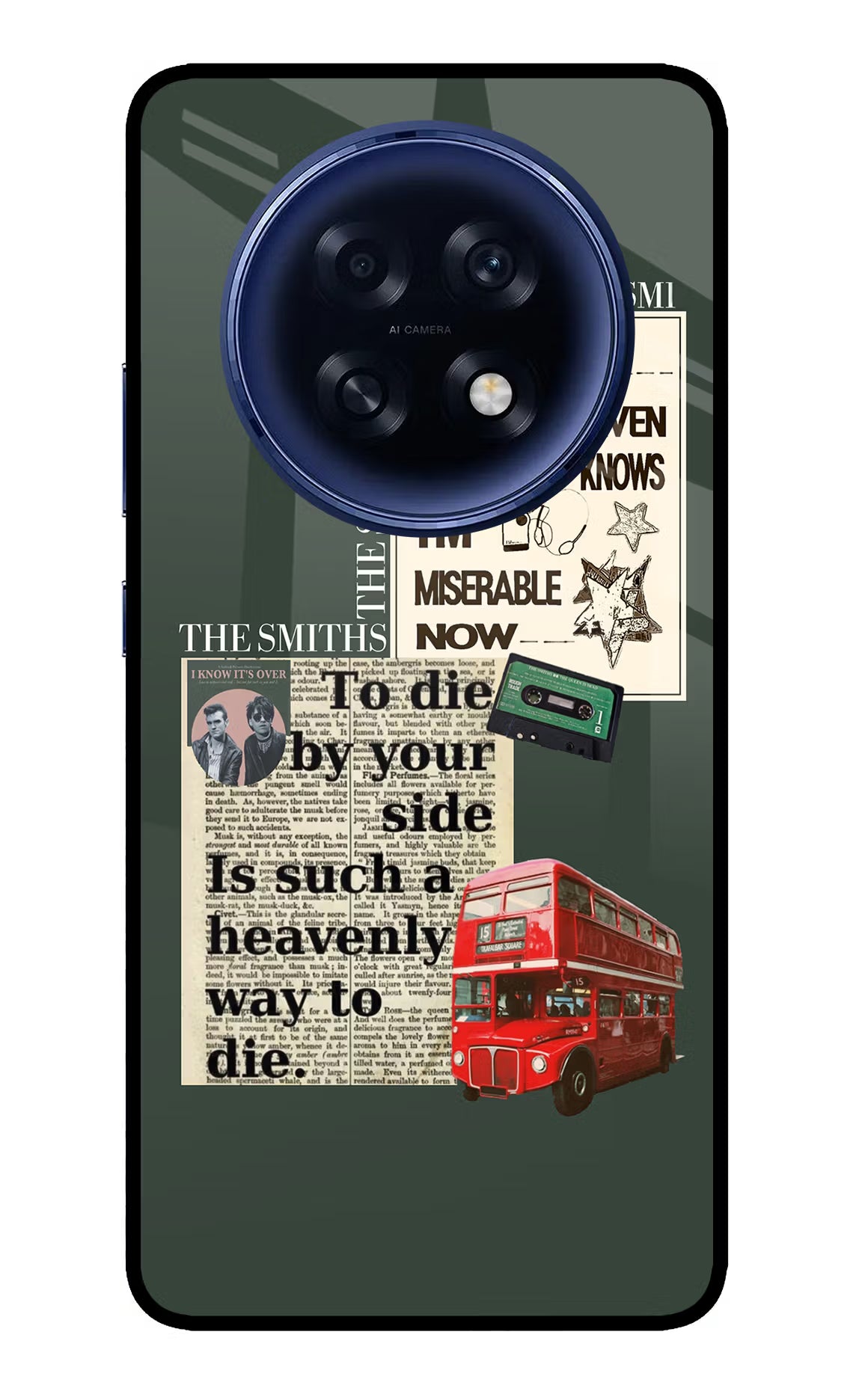 The Smiths Oppo F31 Pro Plus 5G Back Cover - The Smiths Oppo F31 Pro Plus 5G Glass Case Back Cover by Casekaro The Smiths Oppo F31 Pro Plus 5G Glass Case Back Cover by Casekaro