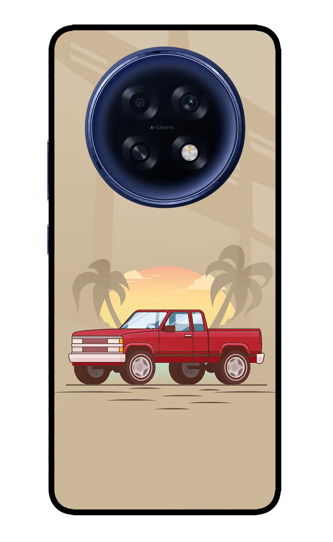 Desert Classic Drive Oppo F31 Pro Plus 5G Glass Case - Desert Classic Drive Oppo F31 Pro Plus 5G Glass Case Desert Classic Drive Oppo F31 Pro Plus 5G Glass Case