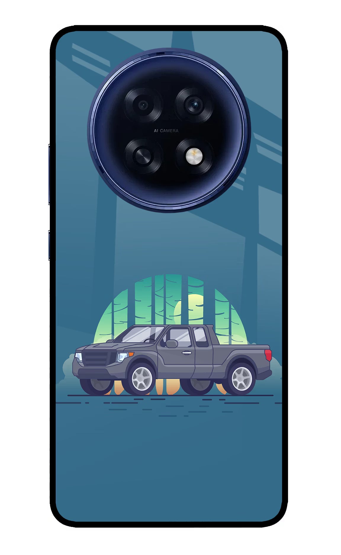 Retro Garage Vibe Oppo F31 Pro Plus 5G Glass Case - Retro Garage Vibe Oppo F31 Pro Plus 5G Glass Case Retro Garage Vibe Oppo F31 Pro Plus 5G Glass Case