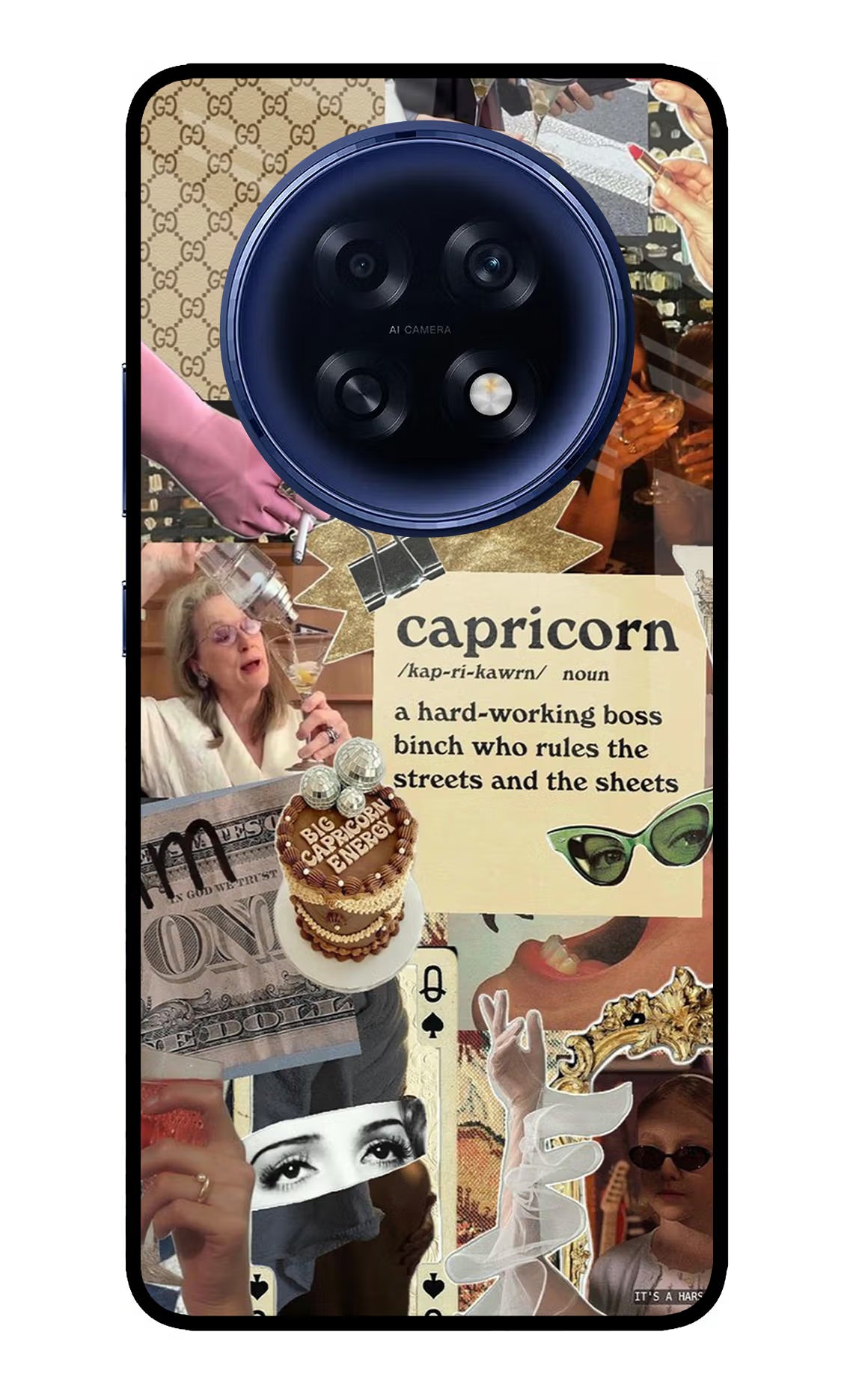 Capricorn Zodiac Oppo F31 Pro Plus 5G Glass Case - Capricorn Zodiac Oppo F31 Pro Plus 5G Glass Case Capricorn Zodiac Oppo F31 Pro Plus 5G Glass Case