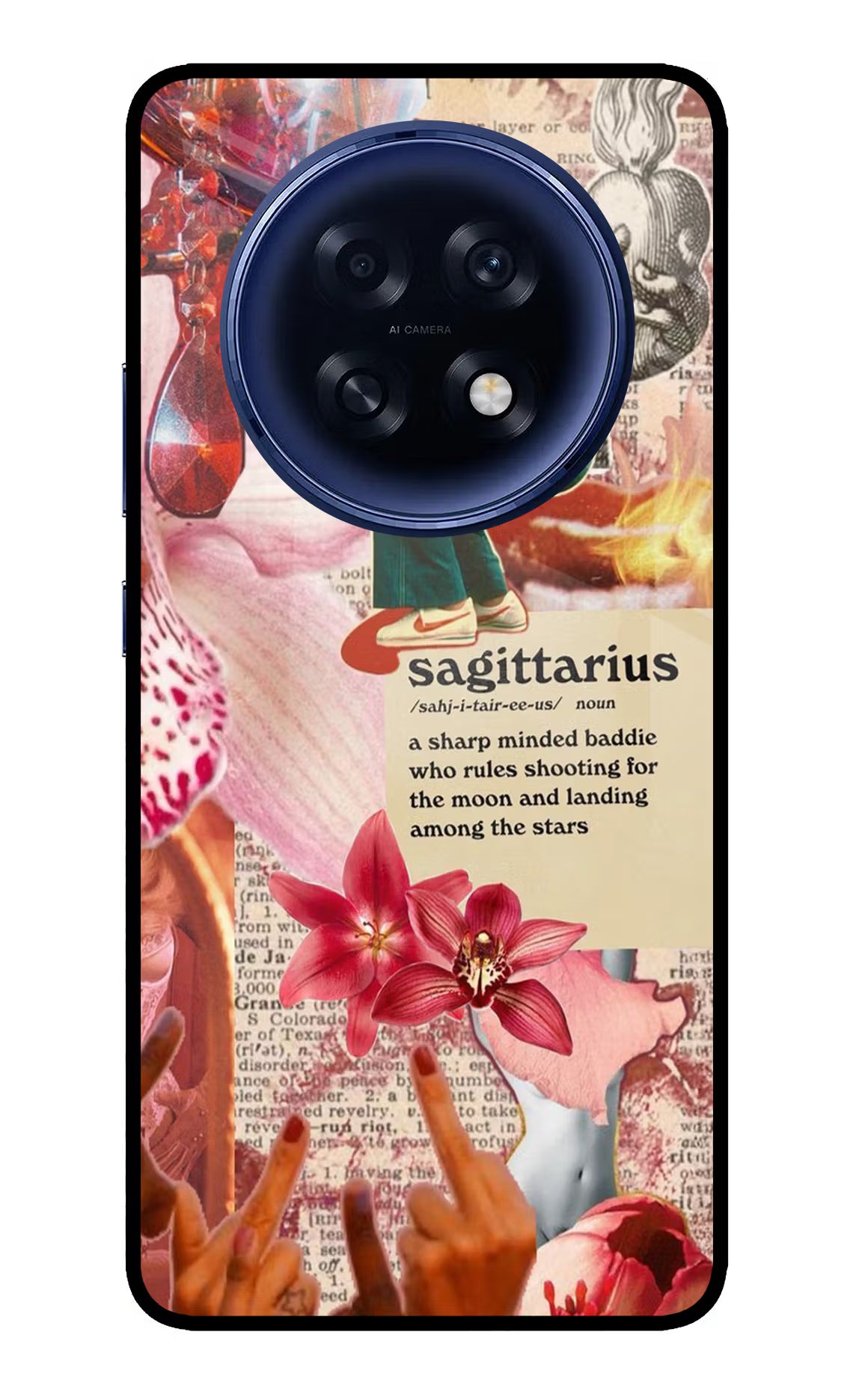 Sagittarius Zodiac Oppo F31 Pro Plus 5G Back Cover - Sagittarius Zodiac Oppo F31 Pro Plus 5G Glass Case Back Cover by Casekaro Sagittarius Zodiac Oppo F31 Pro Plus 5G Glass Case Back Cover by Casekaro