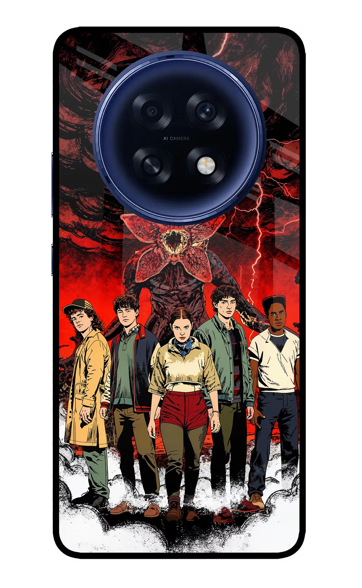 Ordinary Things Characters Oppo F31 Pro Plus 5G Back Cover - Ordinary Things Characters Oppo F31 Pro Plus 5G Glass Case Back Cover by Casekaro Ordinary Things Characters Oppo F31 Pro Plus 5G Glass Case Back Cover by Casekaro