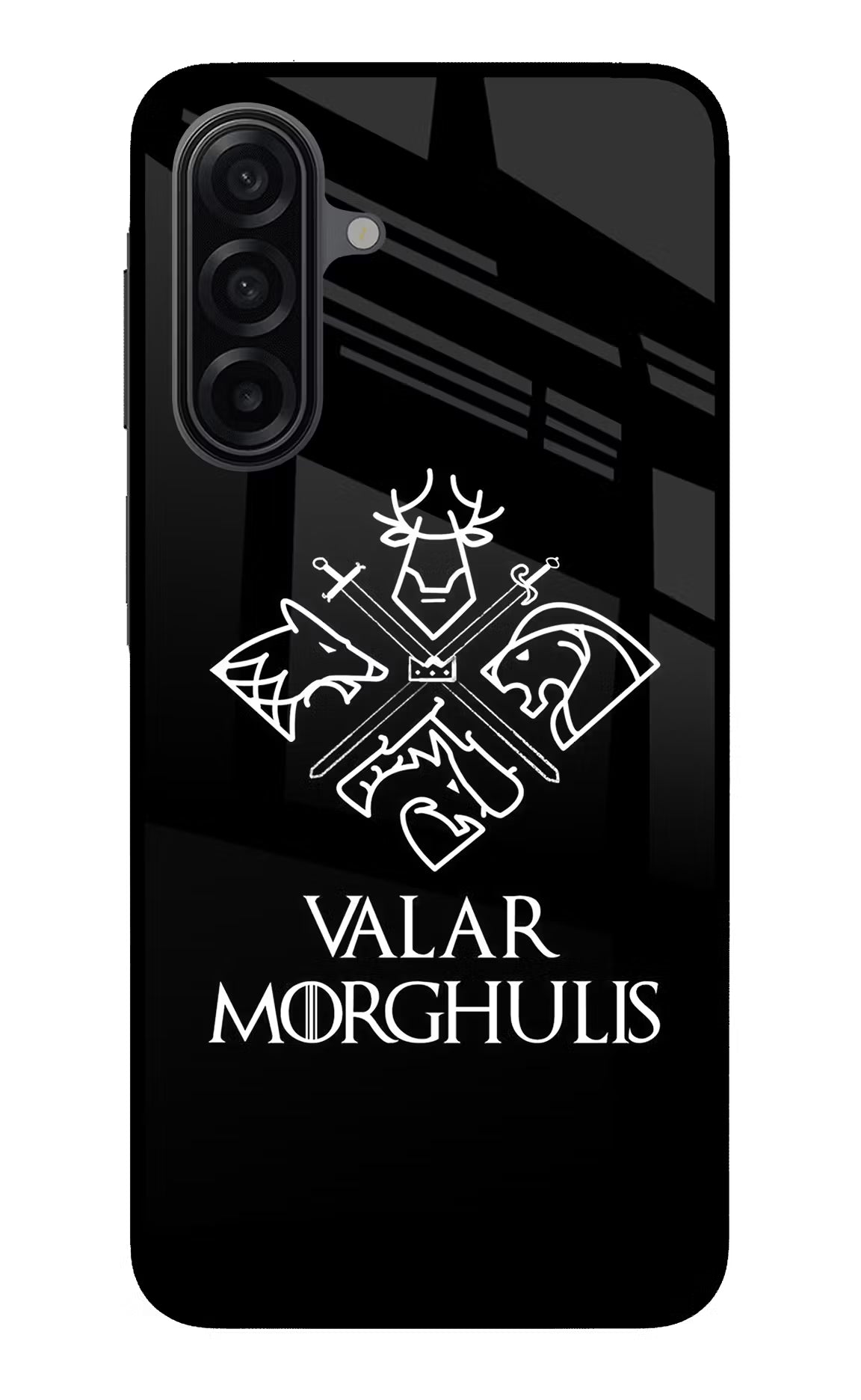 Valar Morghulis | Game Of Thrones Samsung A17 5G Glass Case - Valar Morghulis | Game Of Thrones Samsung A17 5G Glass Case Valar Morghulis | Game Of Thrones Samsung A17 5G Glass Case