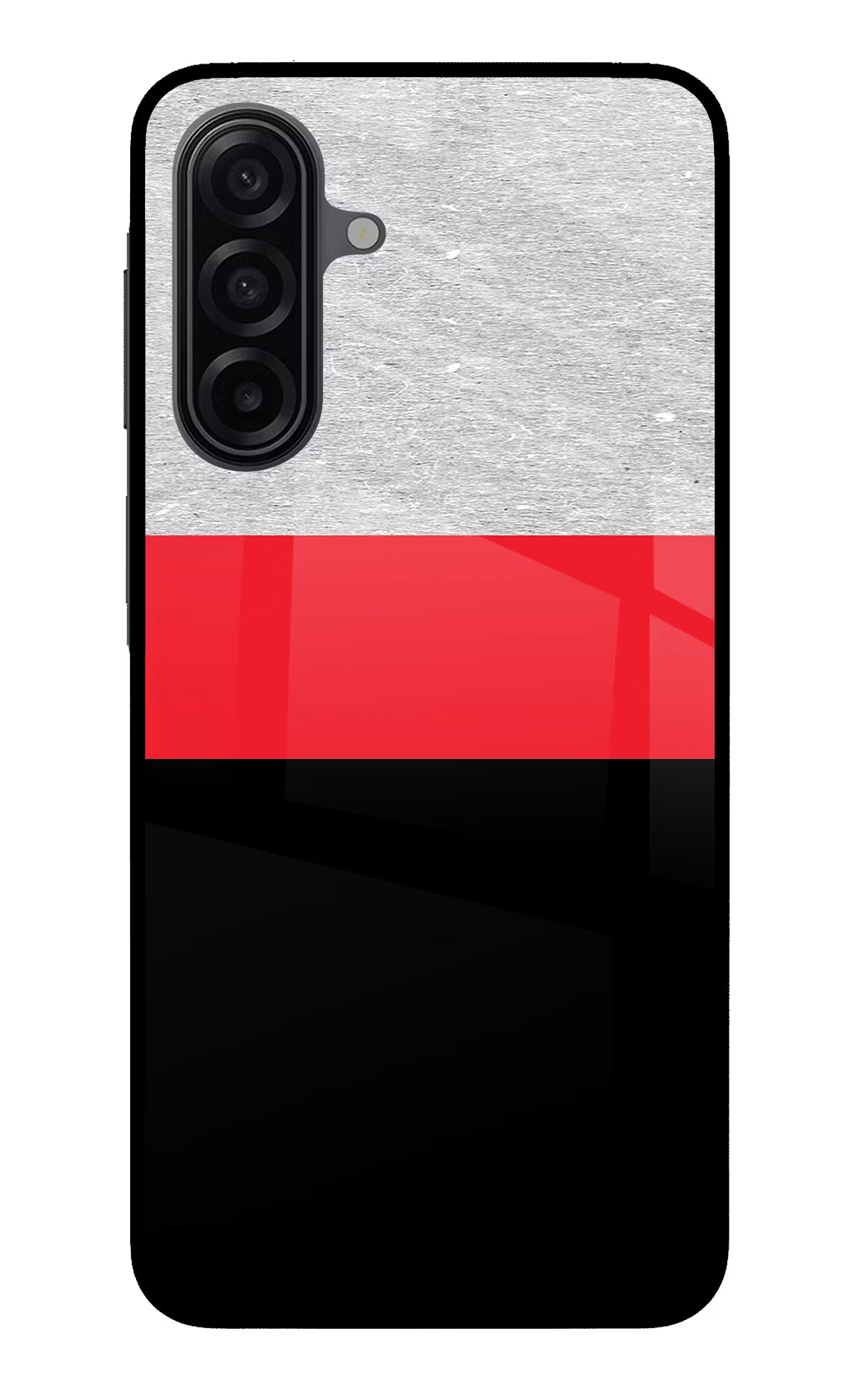 Tri Color Pattern Samsung A17 5G Glass Case - Tri Color Pattern Samsung A17 5G Glass Case Tri Color Pattern Samsung A17 5G Glass Case
