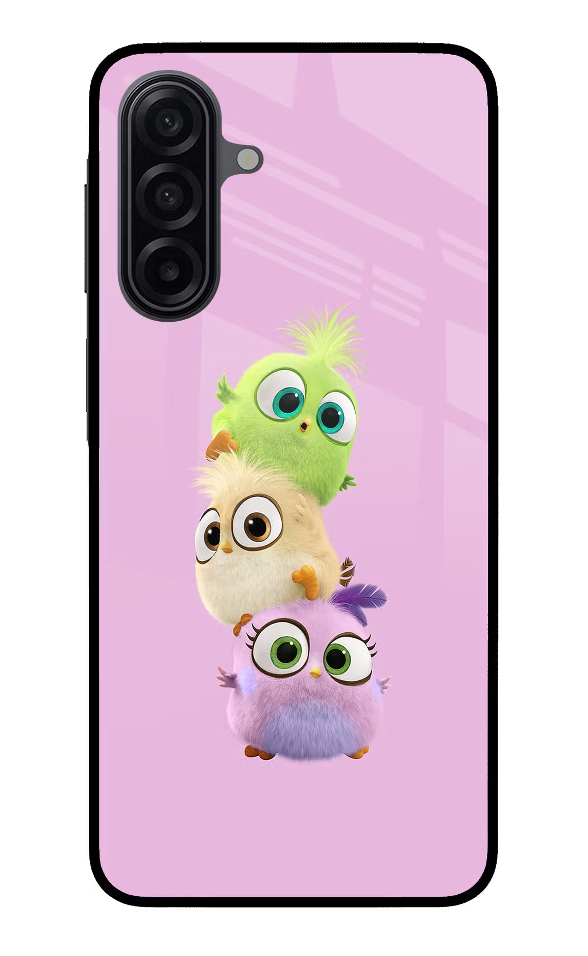 Cute Little Birds Samsung A17 5G Back Cover - Cute Little Birds Samsung A17 5G Glass Case Back Cover by Casekaro Cute Little Birds Samsung A17 5G Glass Case Back Cover by Casekaro