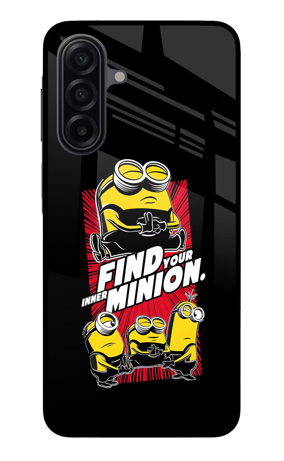 Find your inner Minion Samsung A17 5G Glass Case - Find your inner Minion Samsung A17 5G Glass Case Find your inner Minion Samsung A17 5G Glass Case