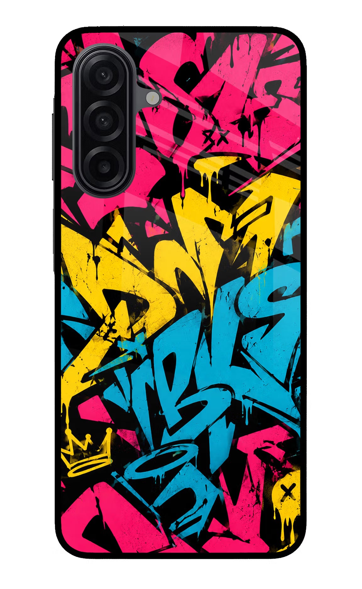 Graffiti Vibe Samsung A17 5G Glass Case - Graffiti Vibe Samsung A17 5G Glass Case Graffiti Vibe Samsung A17 5G Glass Case