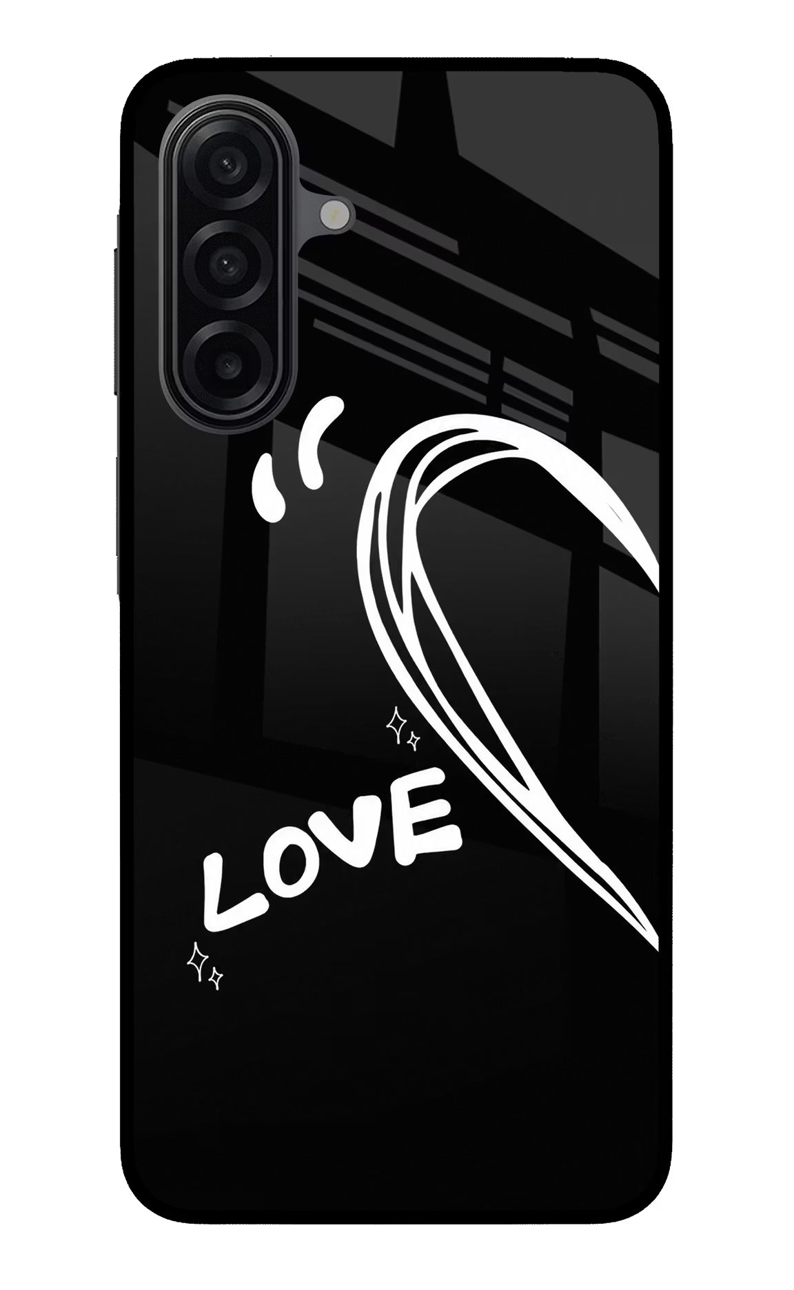 Love Line Samsung A17 5G Glass Case - Love Line Samsung A17 5G Glass Case Love Line Samsung A17 5G Glass Case