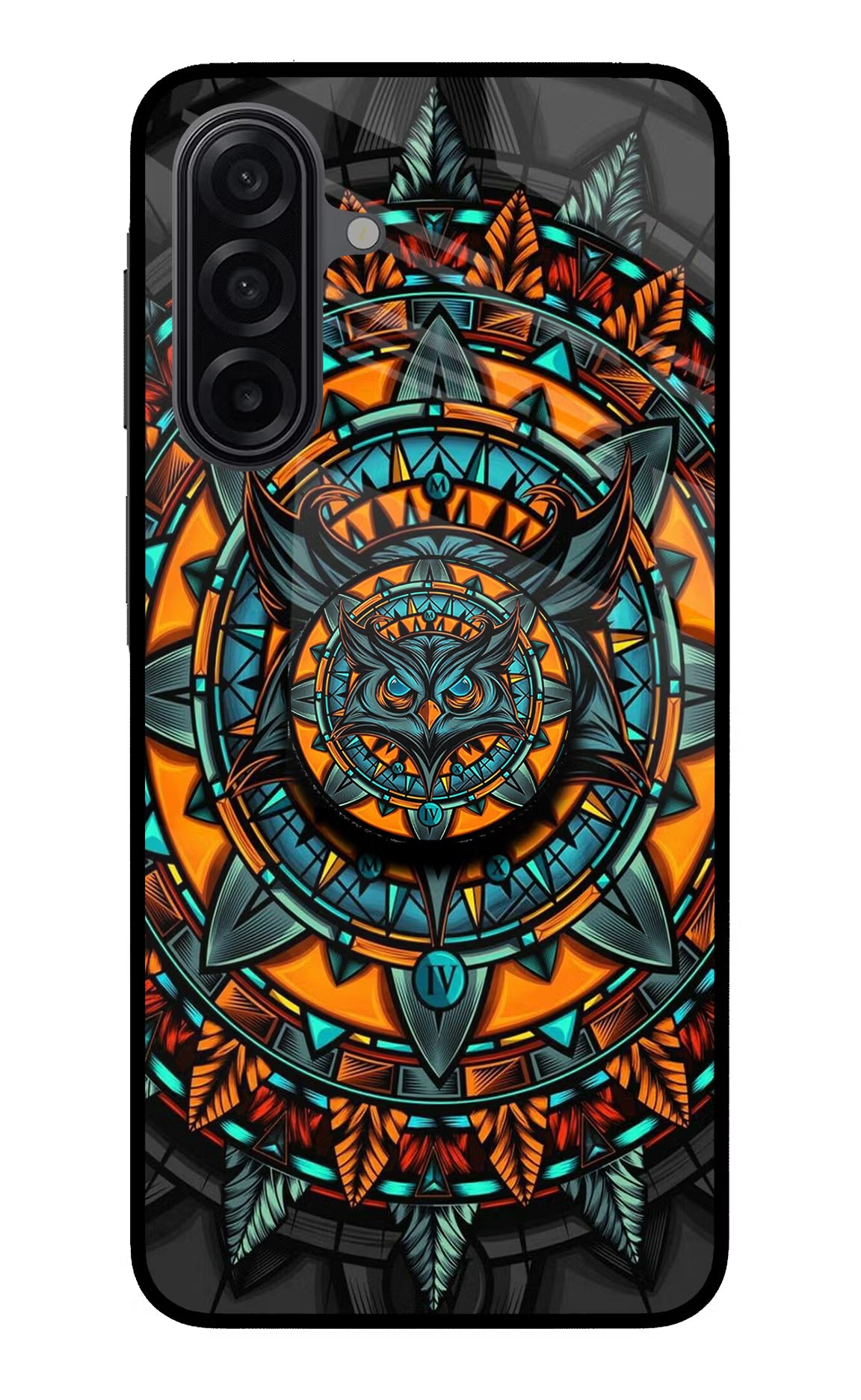 Angry Owl Samsung A17 5G Pop Case - Angry Owl Samsung A17 5G Pop Case by Casekaro Angry Owl Samsung A17 5G Pop Case by Casekaro
