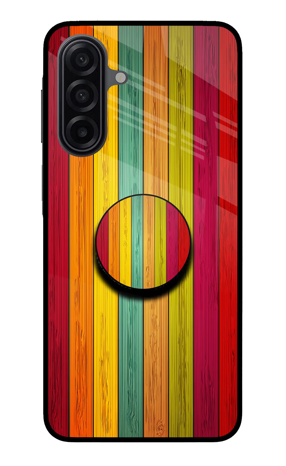 Multicolor Wooden Samsung A17 5G Pop Case - Multicolor Wooden Samsung A17 5G Pop Case by Casekaro Multicolor Wooden Samsung A17 5G Pop Case by Casekaro