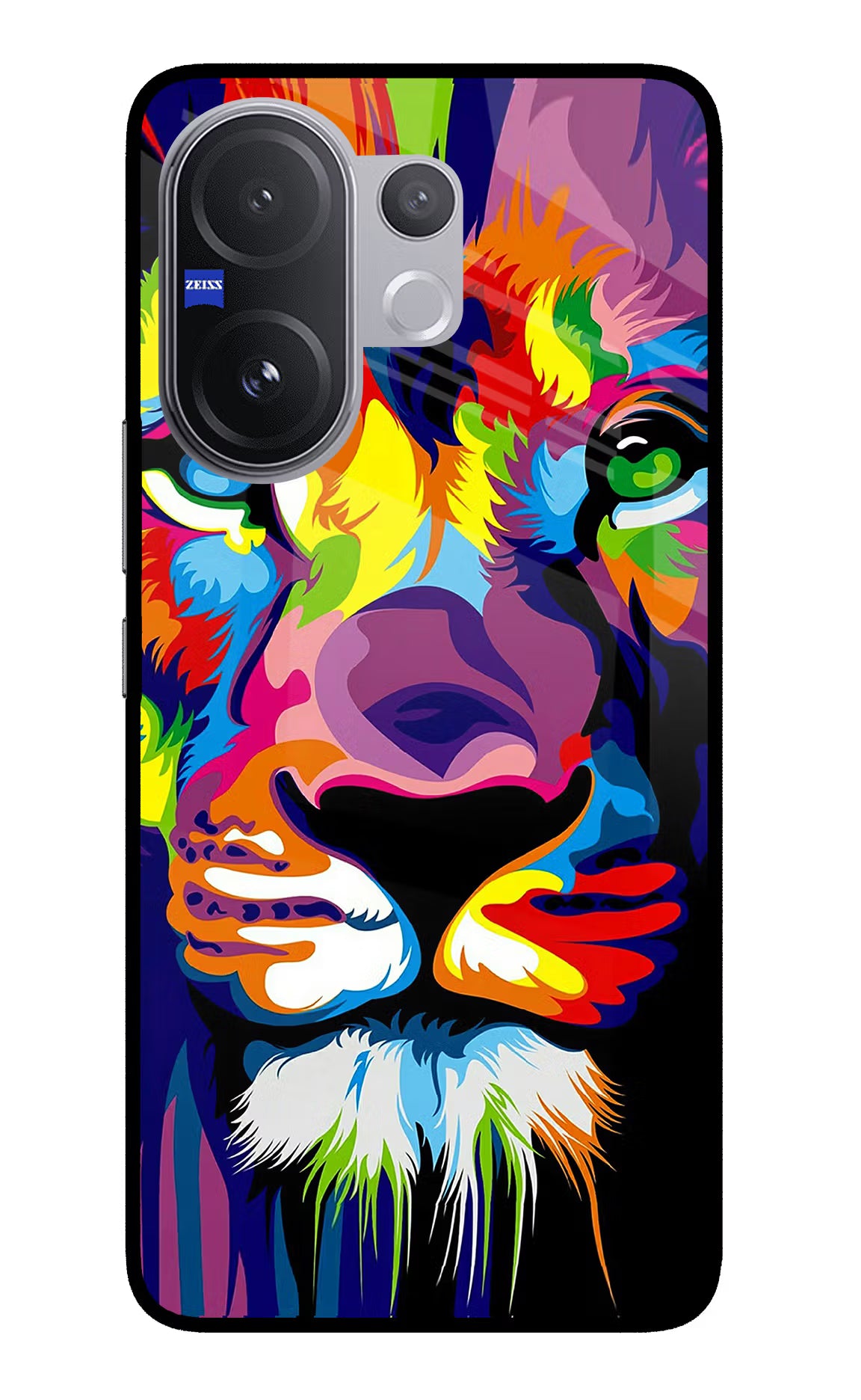 Lion Vivo V60 5G Glass Case - Lion Vivo V60 5G Glass Case Lion Vivo V60 5G Glass Case