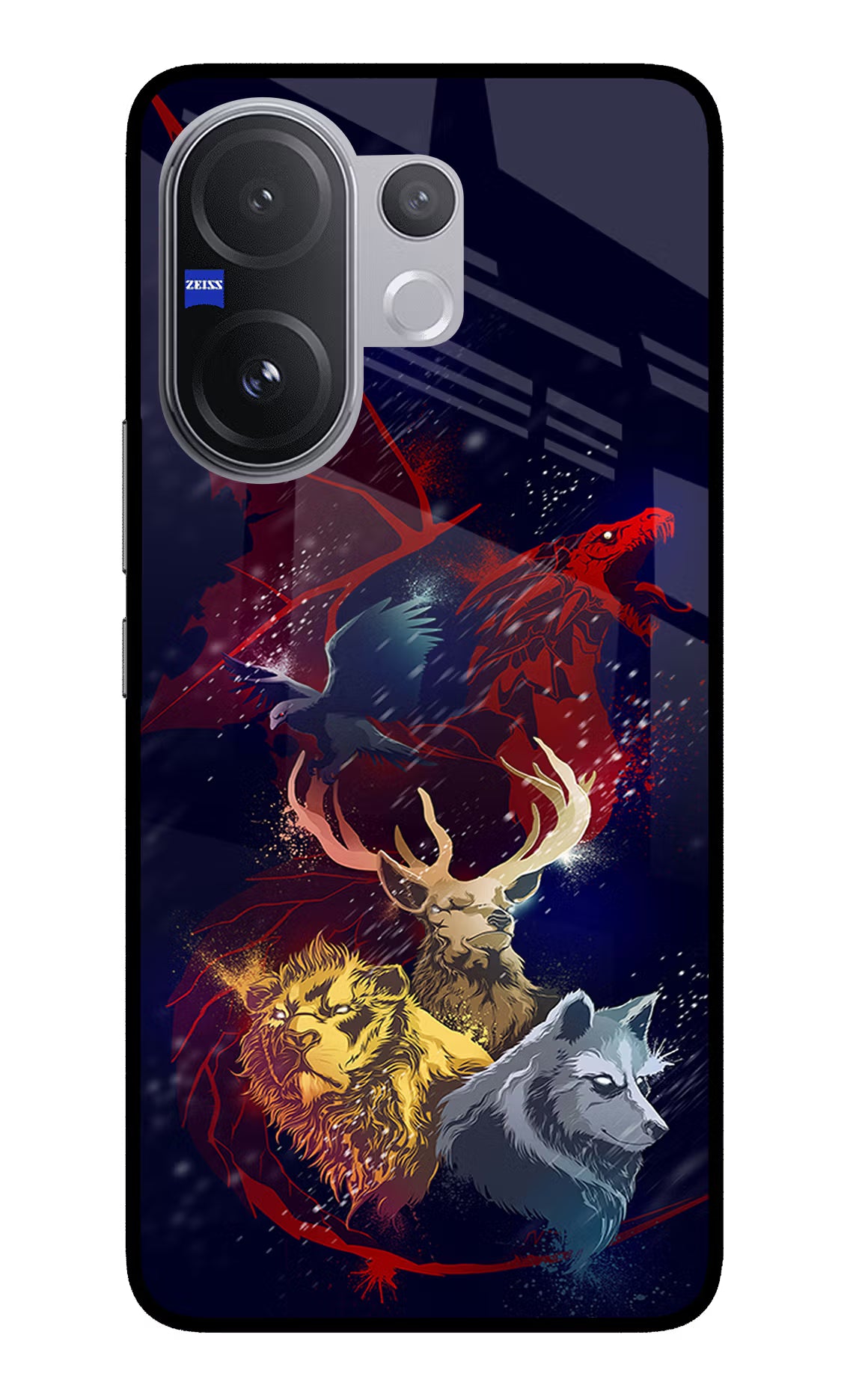 Game Of Thrones Vivo V60 5G Back Cover - Game Of Thrones Vivo V60 5G Glass Case Back Cover by Casekaro Game Of Thrones Vivo V60 5G Glass Case Back Cover by Casekaro