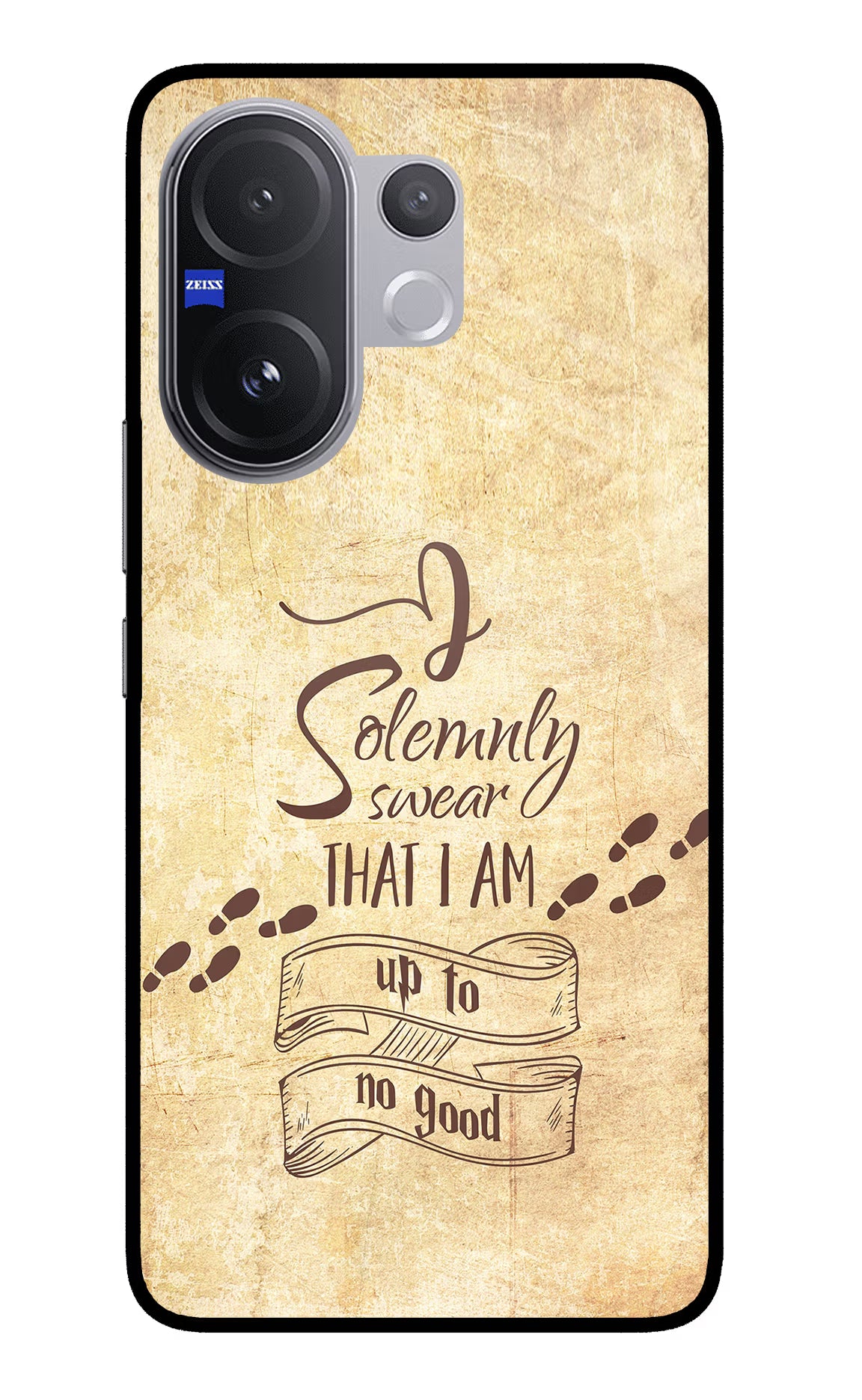 I Solemnly swear that i up to no good Vivo V60 5G Glass Case - I Solemnly swear that i up to no good Vivo V60 5G Glass Case I Solemnly swear that i up to no good Vivo V60 5G Glass Case