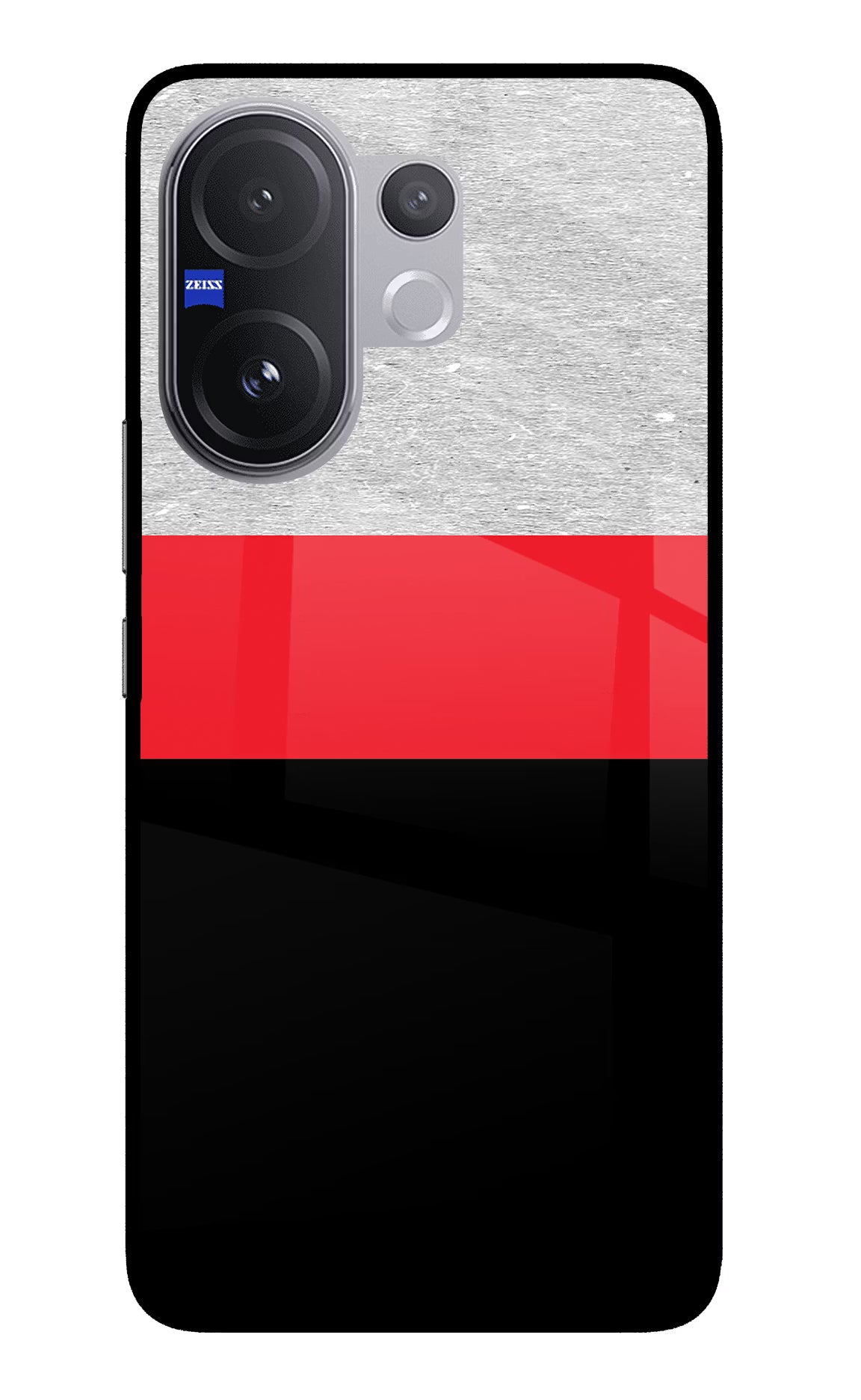 Tri Color Pattern Vivo V60 5G Glass Case - Tri Color Pattern Vivo V60 5G Glass Case Tri Color Pattern Vivo V60 5G Glass Case