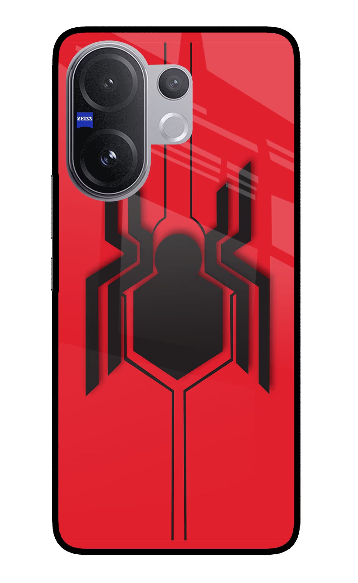 Spider Vivo V60 5G Back Cover - Spider Vivo V60 5G Glass Case Back Cover by Casekaro Spider Vivo V60 5G Glass Case Back Cover by Casekaro