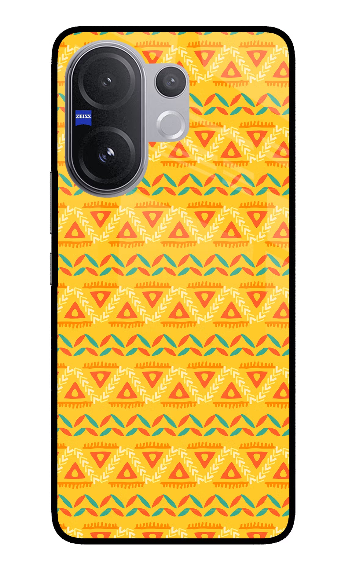 Tribal Pattern Vivo V60 5G Back Cover - Tribal Pattern Vivo V60 5G Glass Case Back Cover by Casekaro Tribal Pattern Vivo V60 5G Glass Case Back Cover by Casekaro