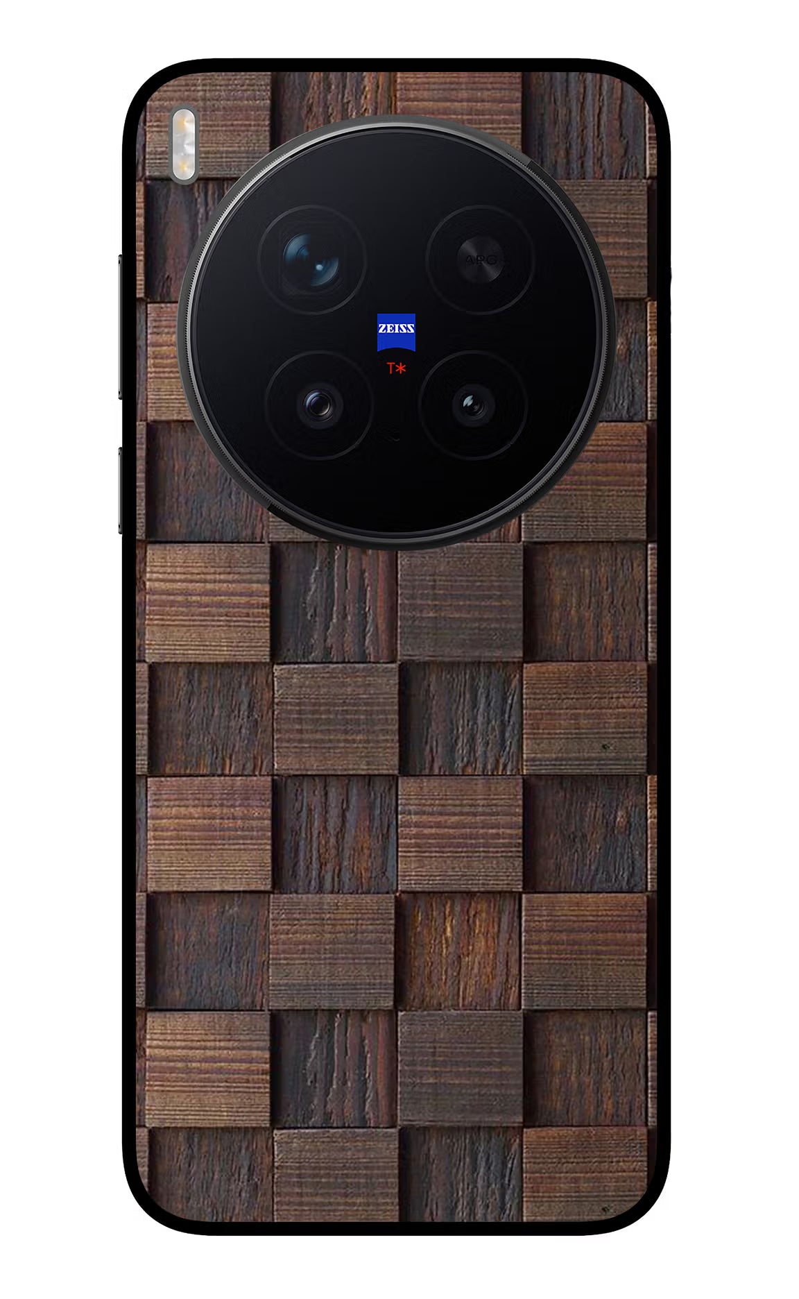 Wooden Cube Design Vivo X300 Pro Glass Case - Wooden Cube Design Vivo X300 Pro Glass Case Wooden Cube Design Vivo X300 Pro Glass Case