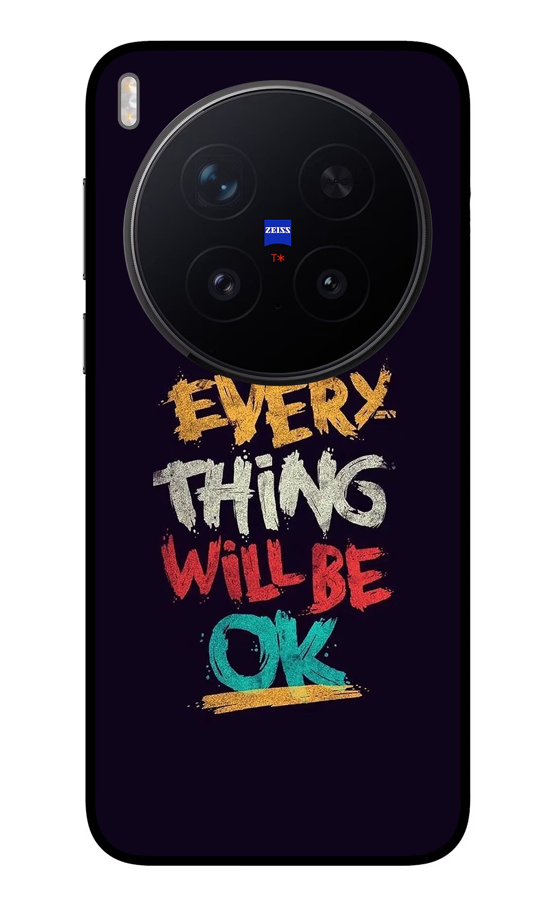 Everything Will Be Ok Vivo X300 Pro Glass Case - Everything Will Be Ok Vivo X300 Pro Glass Case Everything Will Be Ok Vivo X300 Pro Glass Case