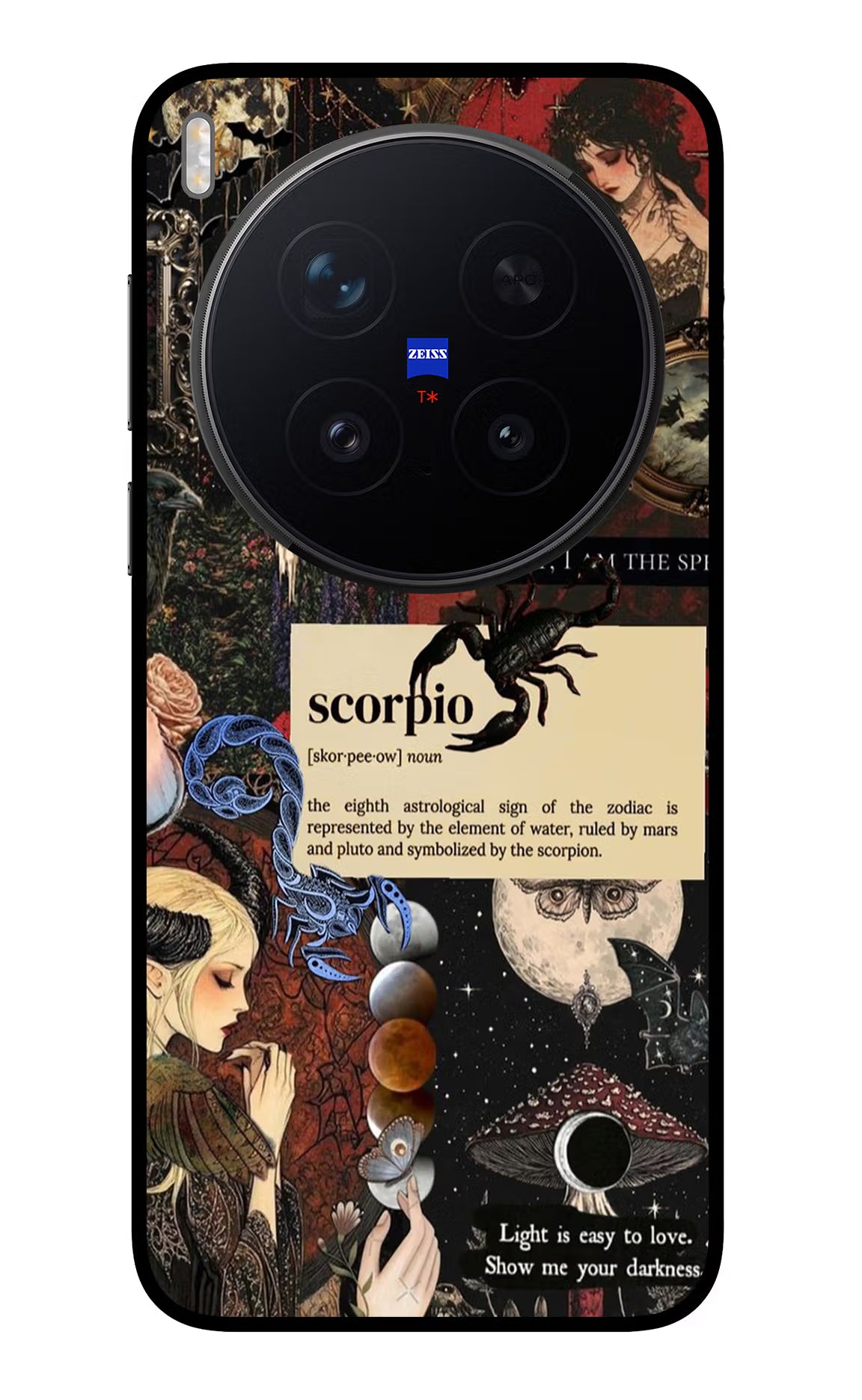 Scorpio Zodiac Vivo X300 Pro Glass Case - Scorpio Zodiac Vivo X300 Pro Glass Case Scorpio Zodiac Vivo X300 Pro Glass Case
