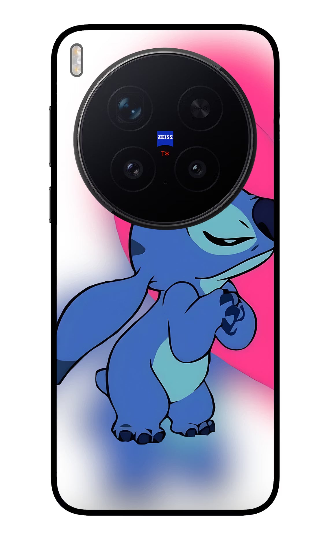 Stitch Hug Vivo X300 Pro Glass Case - Stitch Hug Vivo X300 Pro Glass Case Stitch Hug Vivo X300 Pro Glass Case