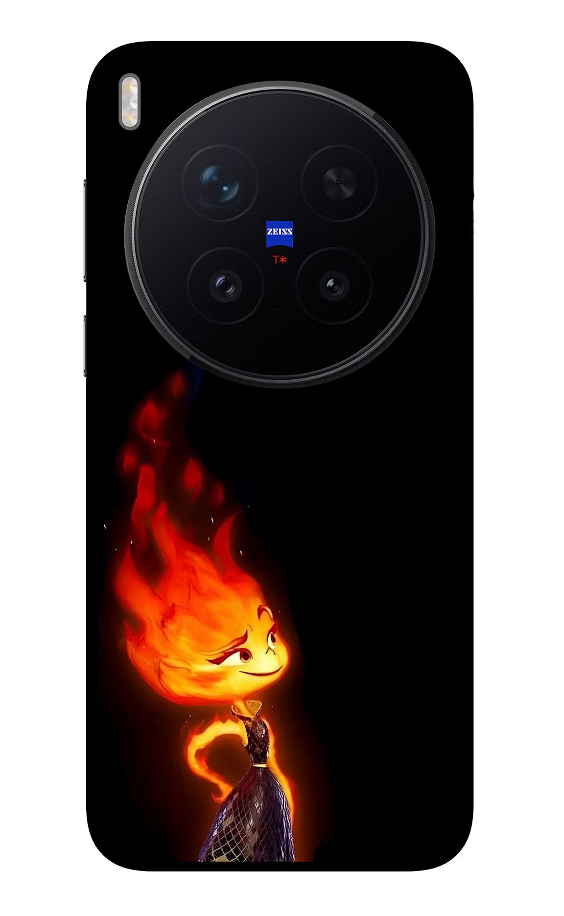 Ember Flame Vivo X300 Pro Back Cover - Ember Flame Vivo X300 Pro Glass Case Back Cover by Casekaro Ember Flame Vivo X300 Pro Glass Case Back Cover by Casekaro
