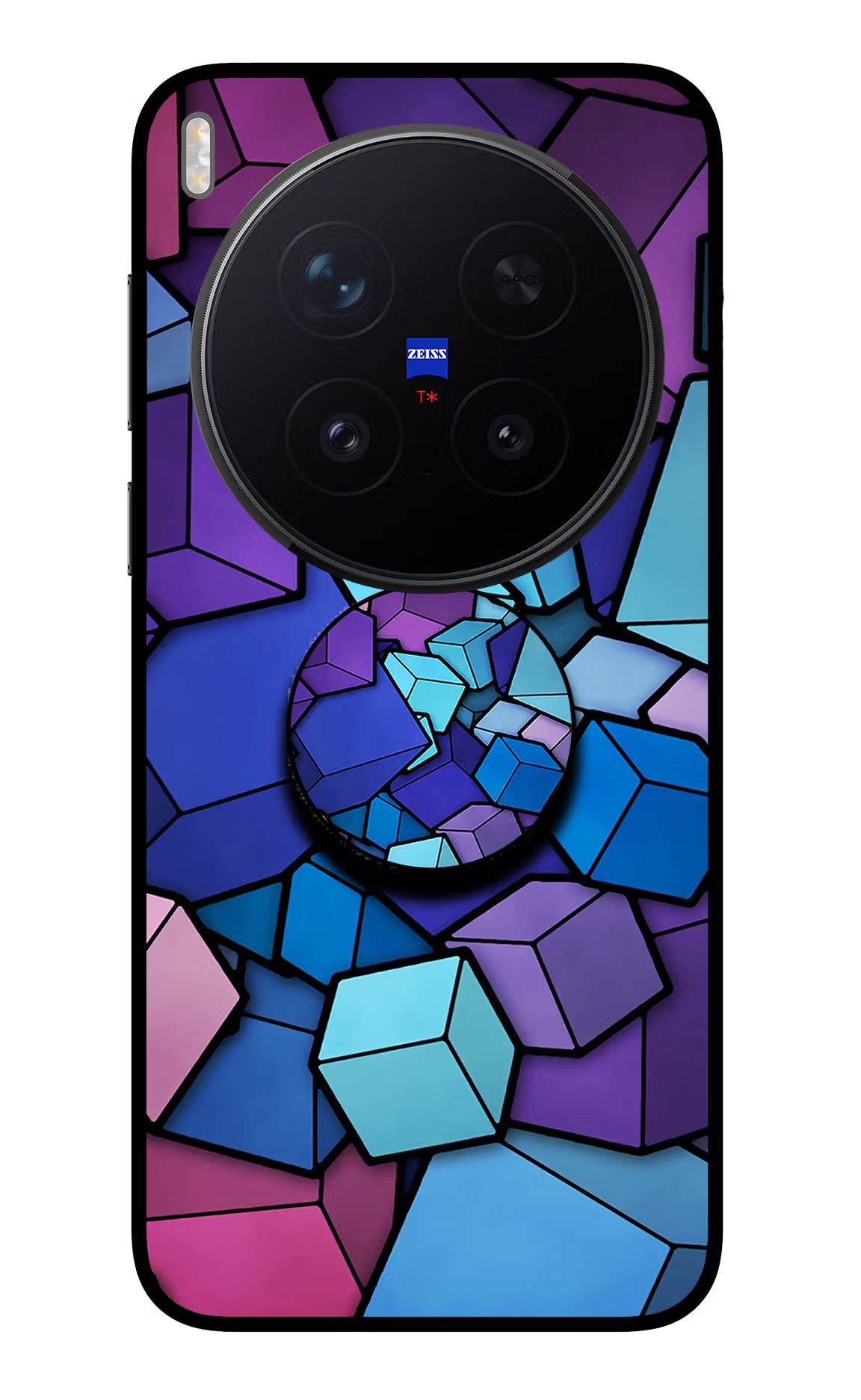 Cubic Abstract Vivo X300 Pro Pop Case - Cubic Abstract Vivo X300 Pro Pop Case by Casekaro Cubic Abstract Vivo X300 Pro Pop Case by Casekaro