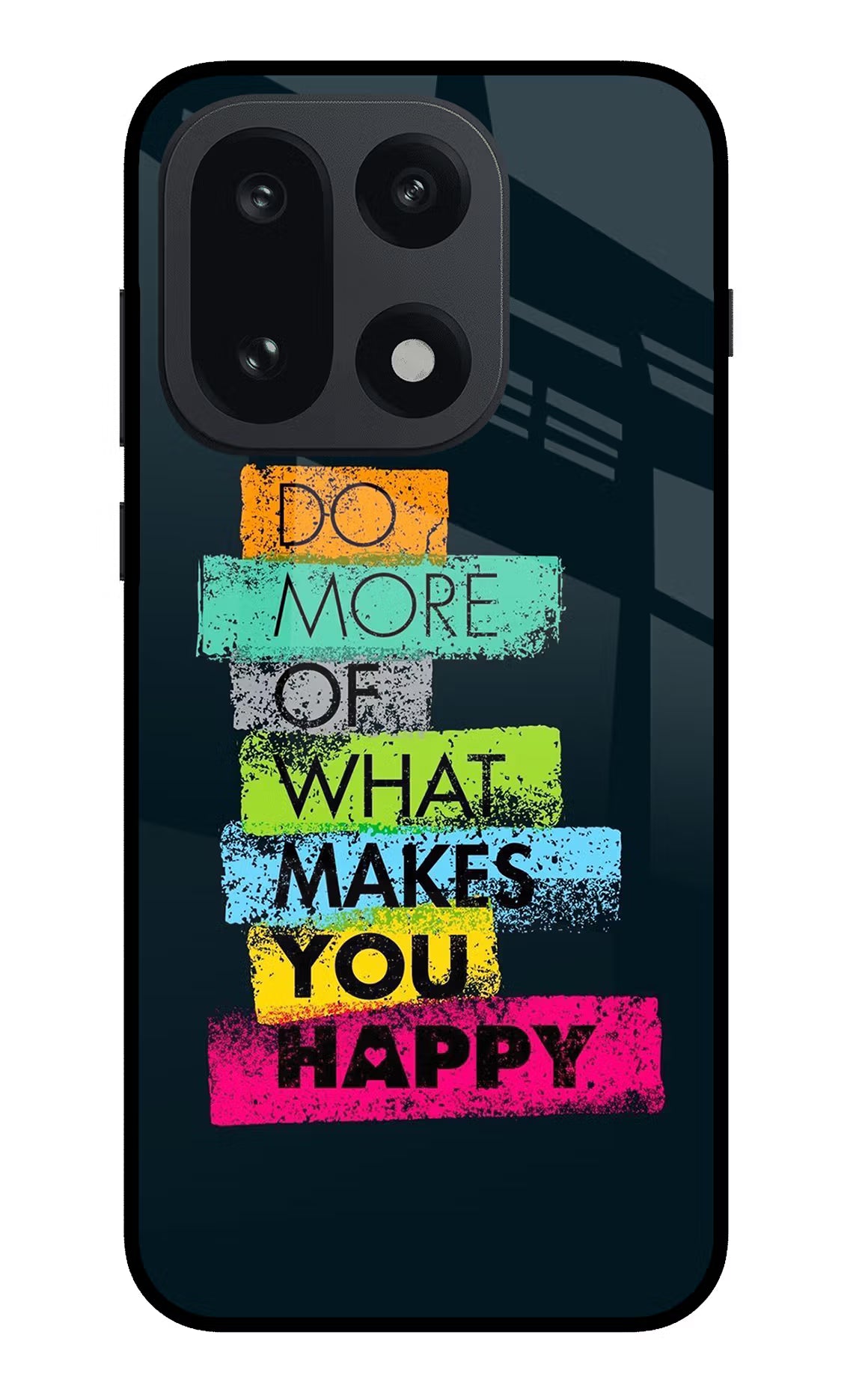 Do More Of What Makes You Happy OnePlus 15 Glass Case - Do More Of What Makes You Happy OnePlus 15 Glass Case Do More Of What Makes You Happy OnePlus 15 Glass Case