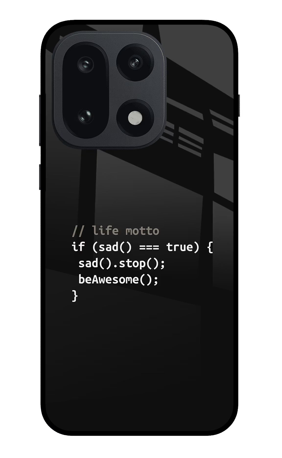Life Motto Code OnePlus 15 Glass Case - Life Motto Code OnePlus 15 Glass Case Life Motto Code OnePlus 15 Glass Case