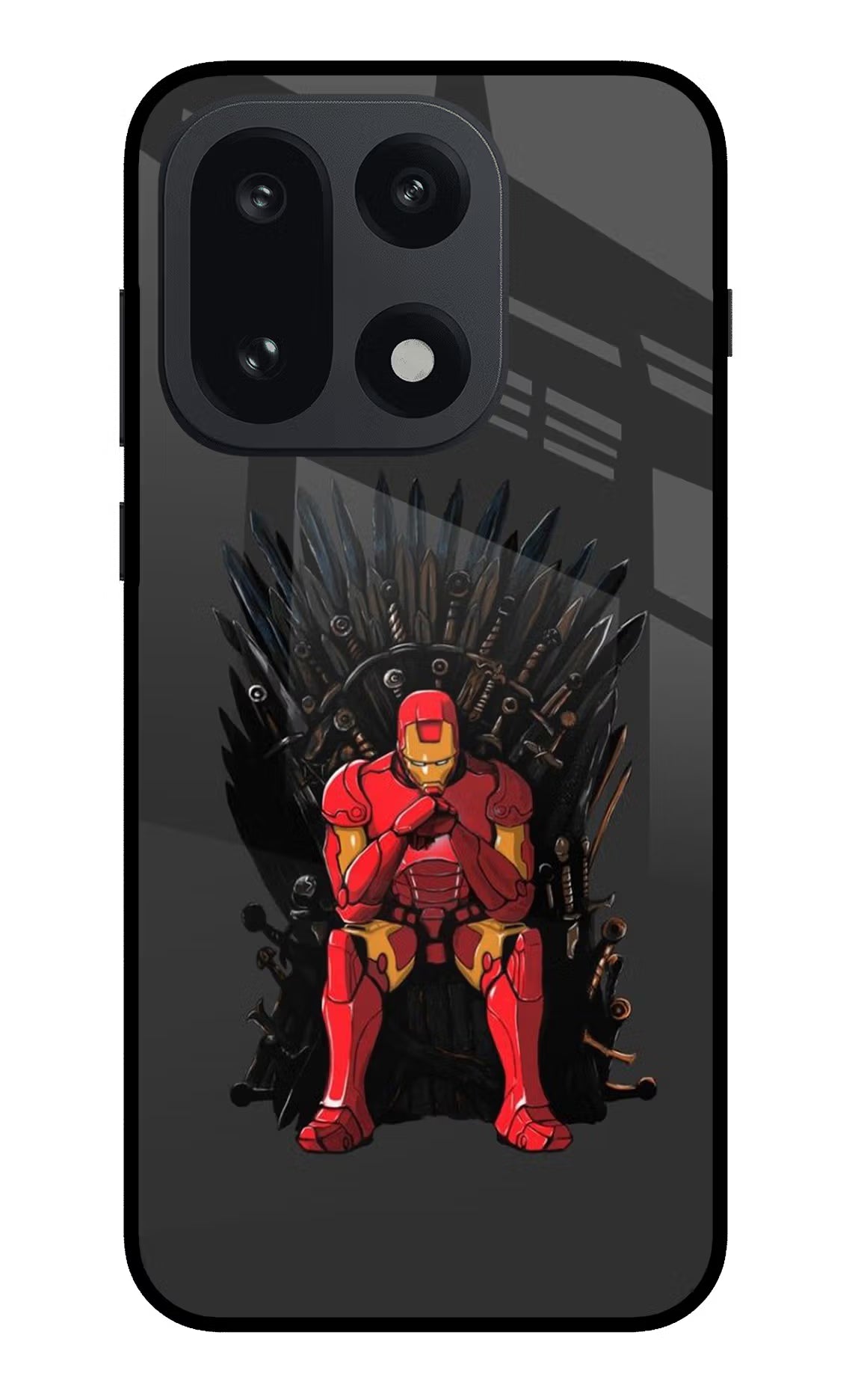 Ironman Throne OnePlus 15 Glass Case - Ironman Throne OnePlus 15 Glass Case Ironman Throne OnePlus 15 Glass Case