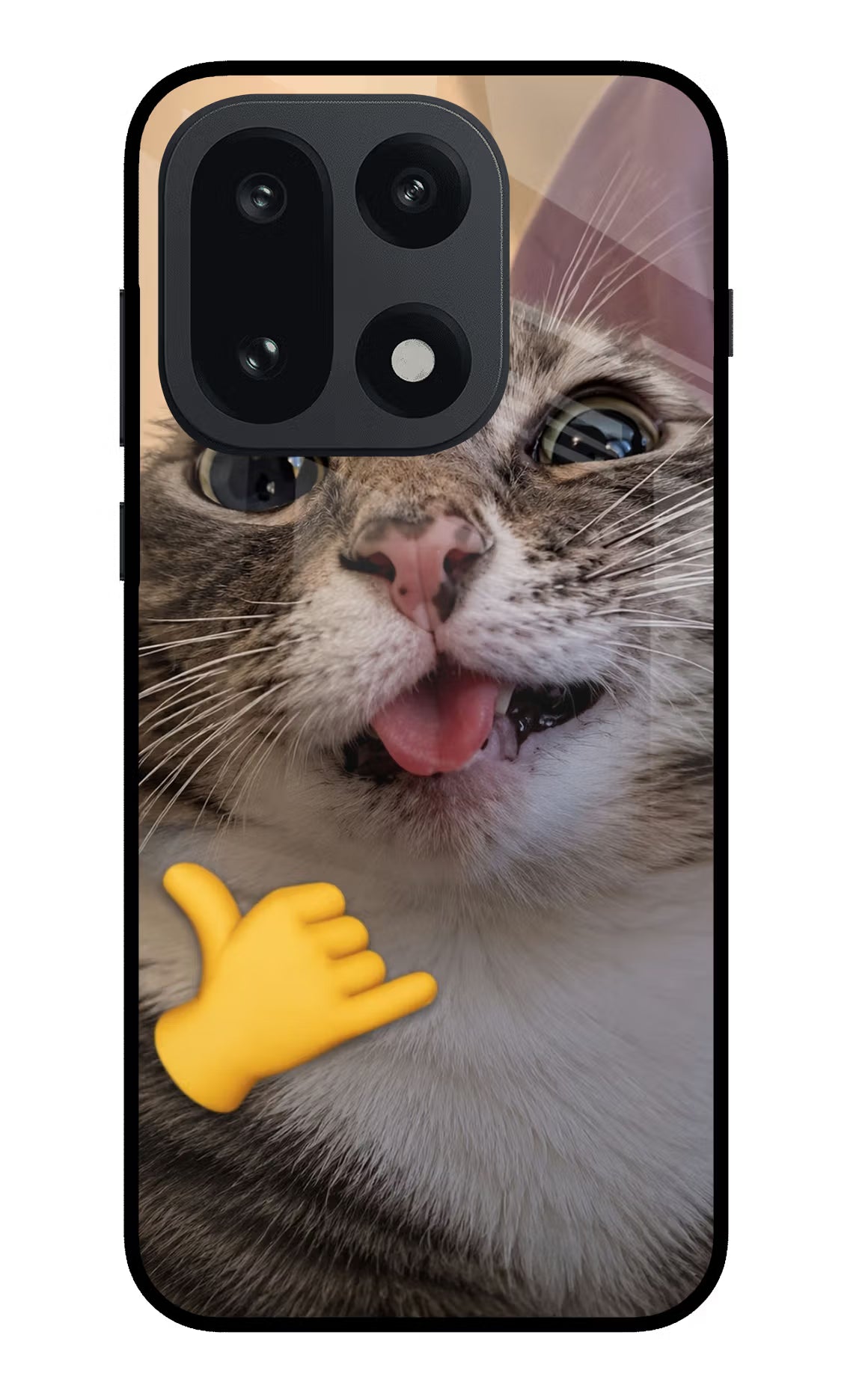 Silly Cat Call OnePlus 15 Glass Case - Silly Cat Call OnePlus 15 Glass Case Silly Cat Call OnePlus 15 Glass Case