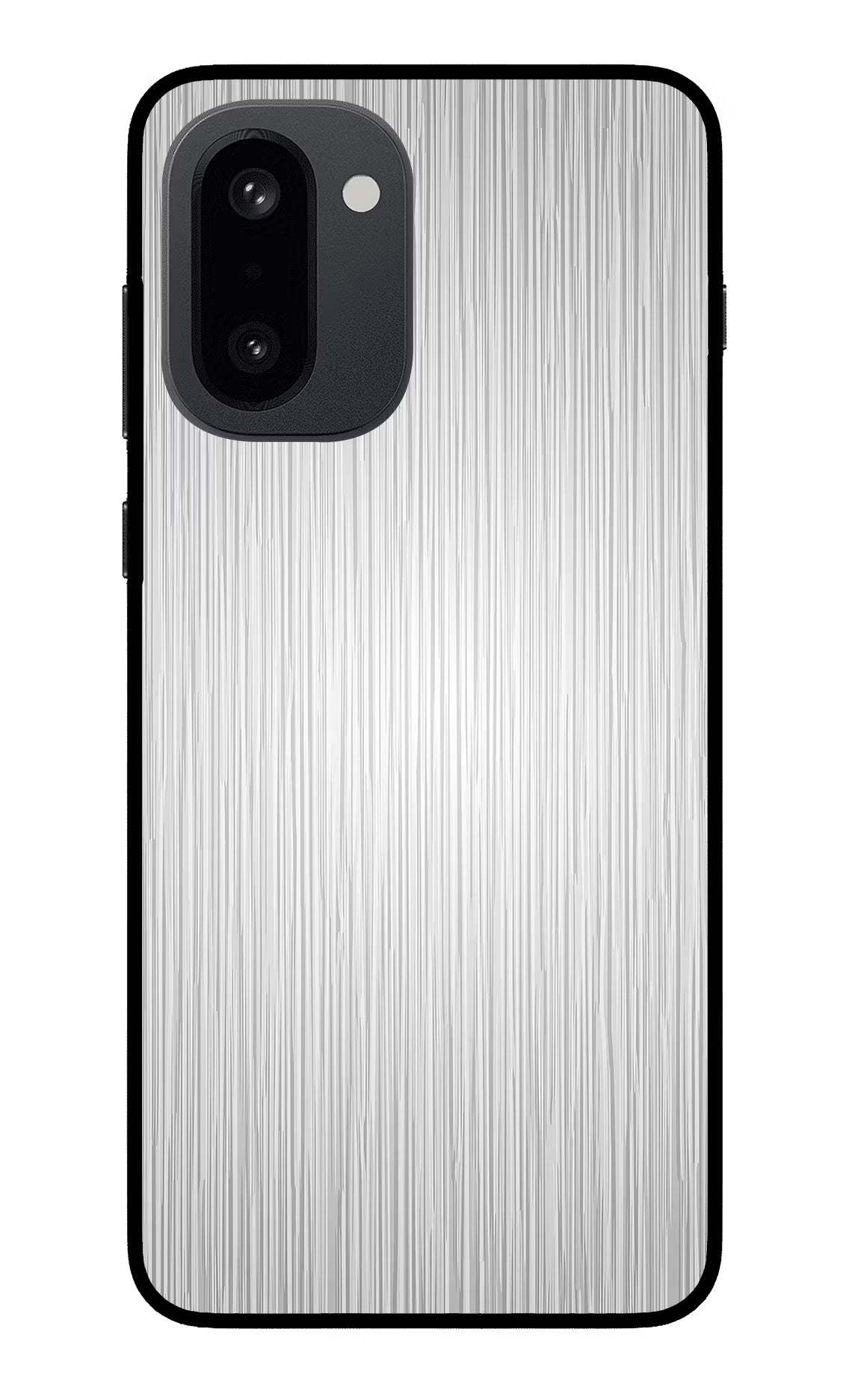 Wooden Grey Texture OnePlus 15R Back Cover - Wooden Grey Texture OnePlus 15R Glass Case Back Cover by Casekaro Wooden Grey Texture OnePlus 15R Glass Case Back Cover by Casekaro