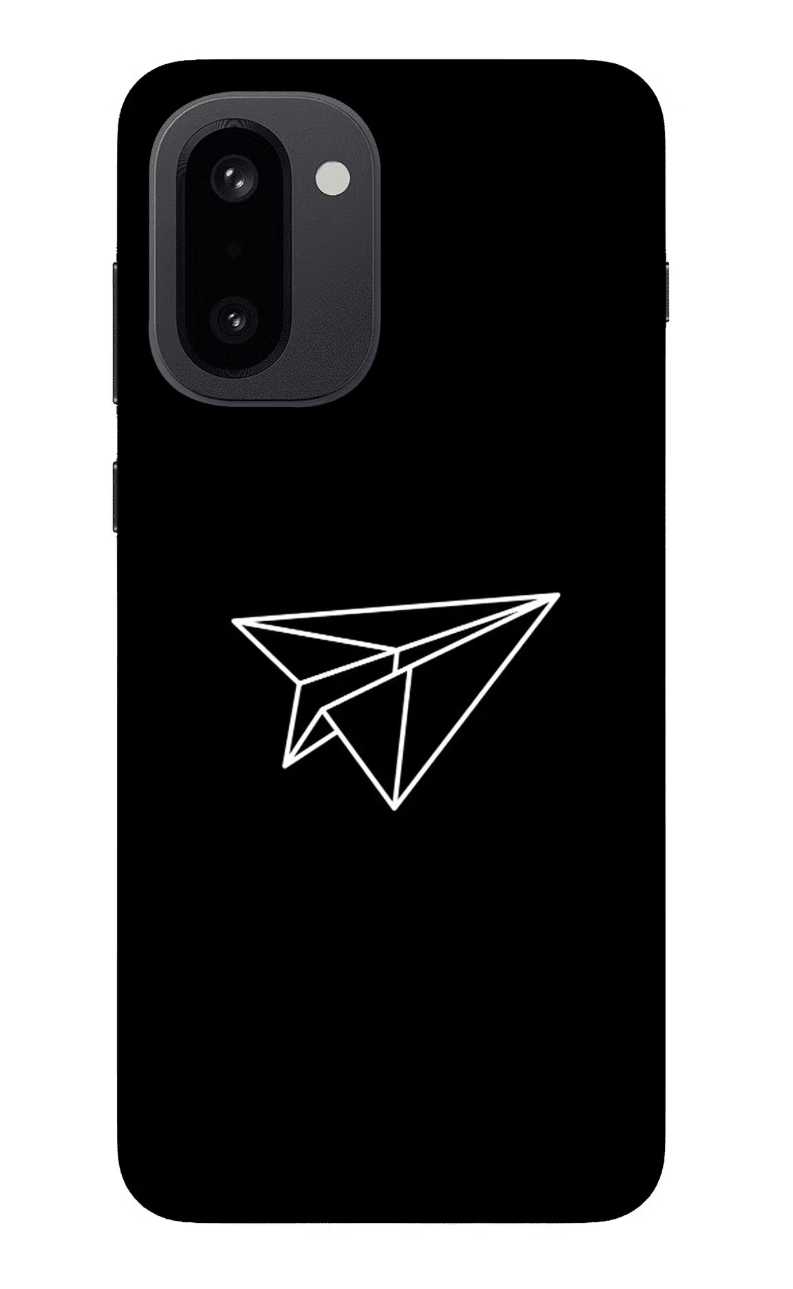 Paper Plane White OnePlus 15R Glass Case - Paper Plane White OnePlus 15R Glass Case Paper Plane White OnePlus 15R Glass Case