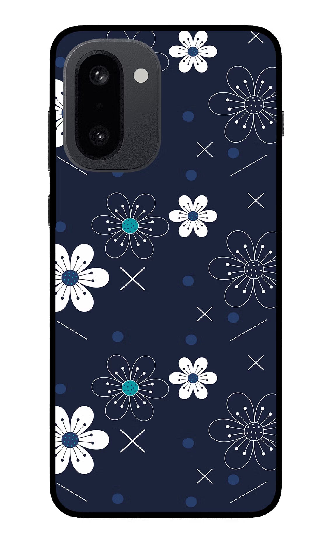 Flowers OnePlus 15R Glass Case - Flowers OnePlus 15R Glass Case Flowers OnePlus 15R Glass Case