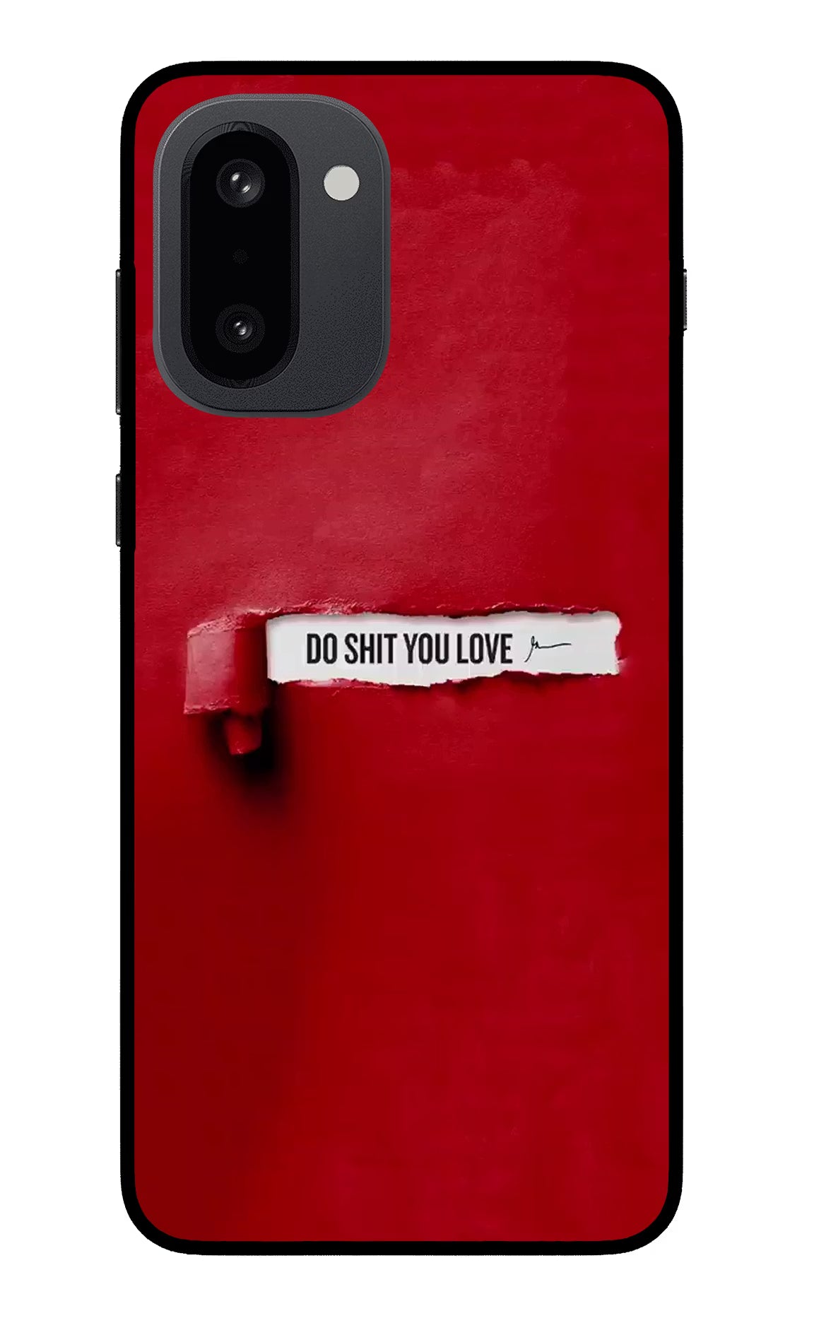 Do Shit You Love OnePlus 15R Glass Case - Do Shit You Love OnePlus 15R Glass Case Do Shit You Love OnePlus 15R Glass Case