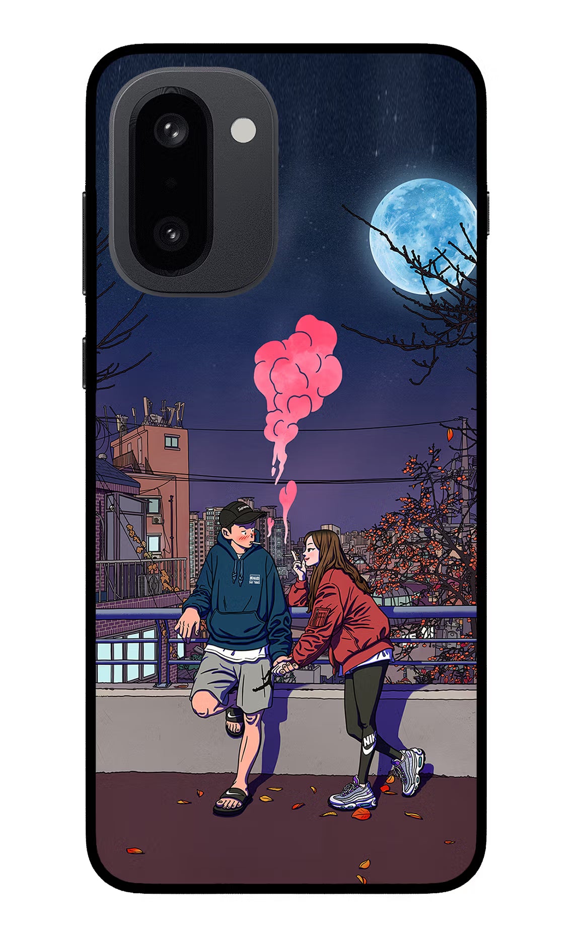 Chilling Couple OnePlus 15R Glass Case - Chilling Couple OnePlus 15R Glass Case Chilling Couple OnePlus 15R Glass Case