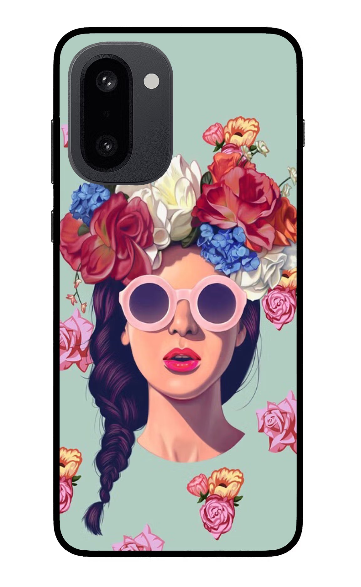 Pretty Girl OnePlus 15R Back Cover - Pretty Girl OnePlus 15R Glass Case Back Cover by Casekaro Pretty Girl OnePlus 15R Glass Case Back Cover by Casekaro