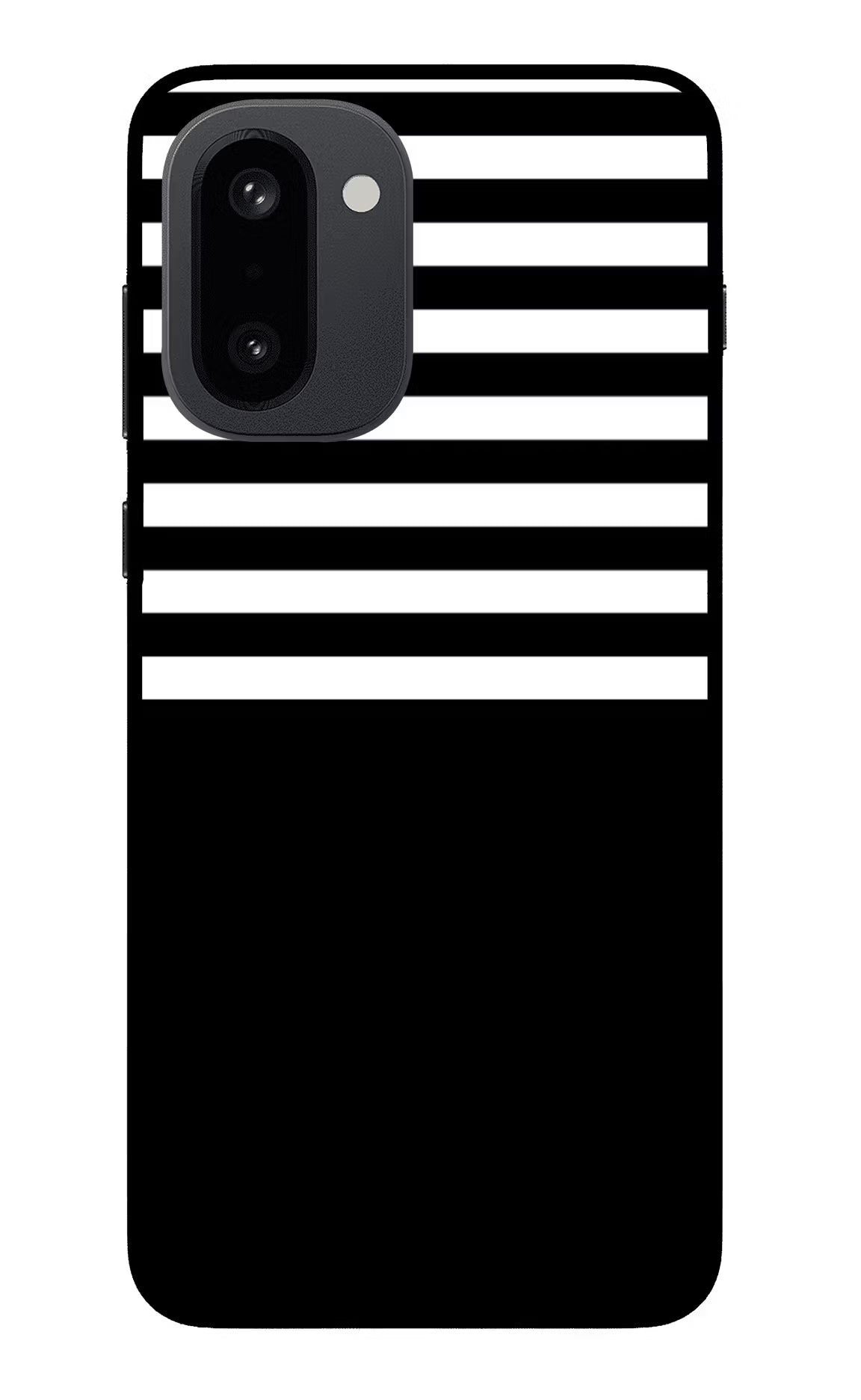 Black and White Print OnePlus 15R Glass Case - Black and White Print OnePlus 15R Glass Case Black and White Print OnePlus 15R Glass Case