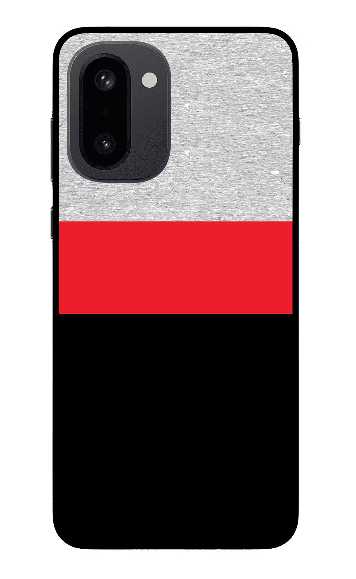 Tri Color Pattern OnePlus 15R Glass Case - Tri Color Pattern OnePlus 15R Glass Case Tri Color Pattern OnePlus 15R Glass Case