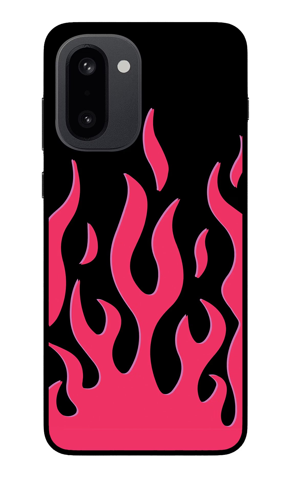 Fire Flames OnePlus 15R Back Cover - Fire Flames OnePlus 15R Glass Case Back Cover by Casekaro Fire Flames OnePlus 15R Glass Case Back Cover by Casekaro