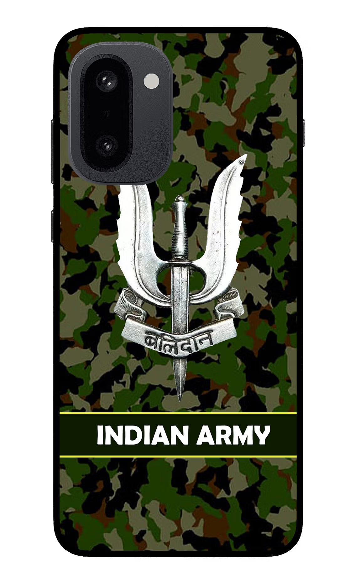 Balidan Indian Logo OnePlus 15R Back Cover - Balidan Indian Logo OnePlus 15R Glass Case Back Cover by Casekaro Balidan Indian Logo OnePlus 15R Glass Case Back Cover by Casekaro