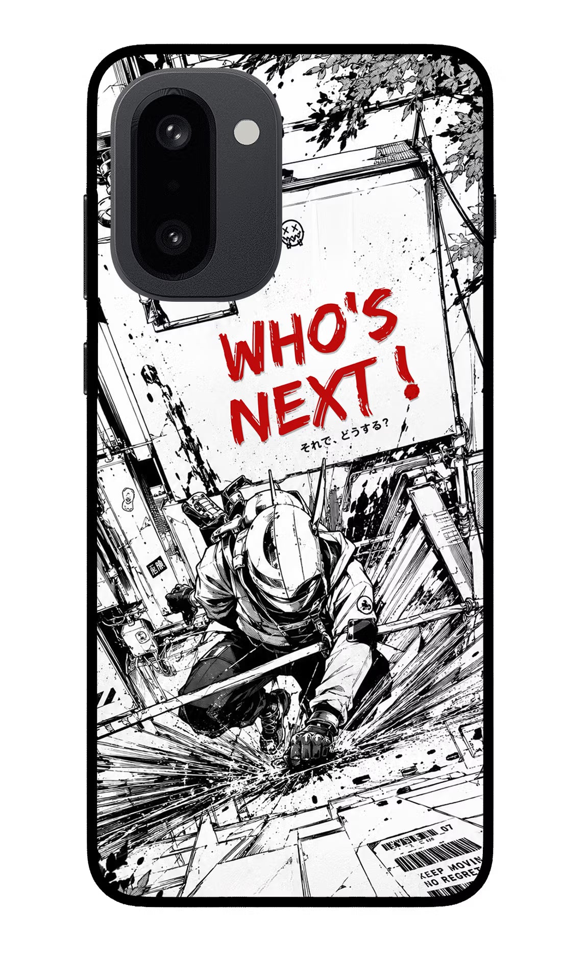 Who's Next OnePlus 15R Back Cover - Who's Next OnePlus 15R Glass Case Back Cover by Casekaro Who's Next OnePlus 15R Glass Case Back Cover by Casekaro