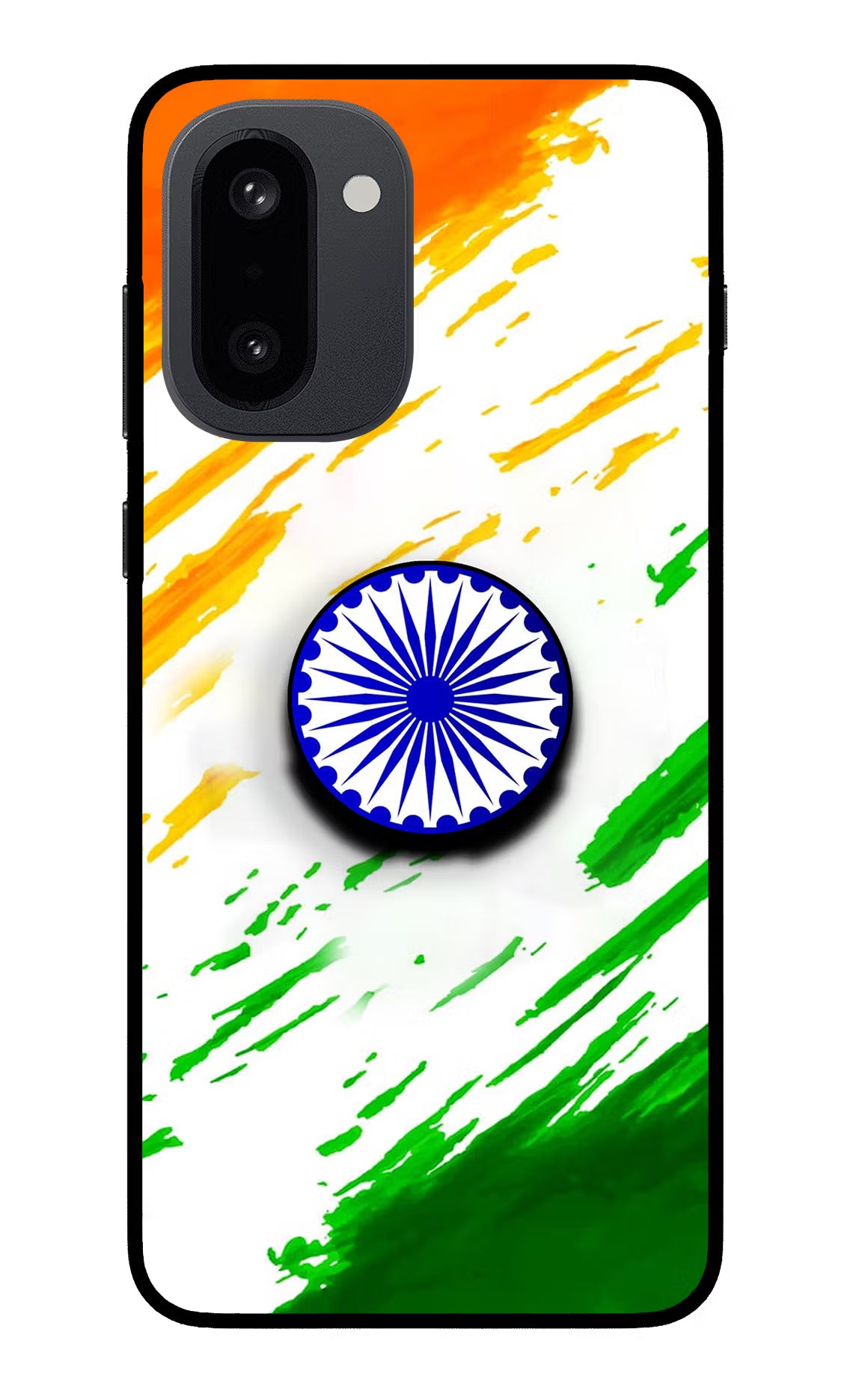 Indian Flag Ashoka Chakra OnePlus 15R Pop Case - Indian Flag Ashoka Chakra OnePlus 15R Pop Case by Casekaro Indian Flag Ashoka Chakra OnePlus 15R Pop Case by Casekaro