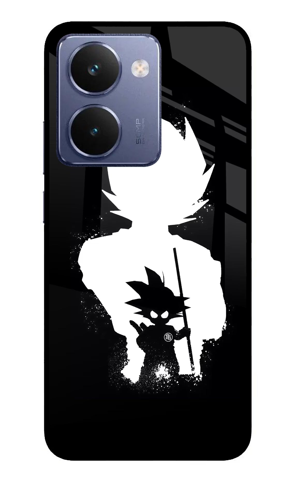 Goku Shadow Realme P3 Ultra 5G Glass Case - Goku Shadow Realme P3 Ultra 5G Glass Case Goku Shadow Realme P3 Ultra 5G Glass Case