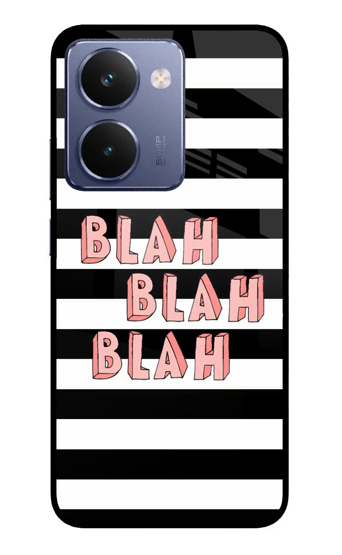 Blah Blah Blah Realme P3 Ultra 5G Glass Case - Blah Blah Blah Realme P3 Ultra 5G Glass Case Blah Blah Blah Realme P3 Ultra 5G Glass Case