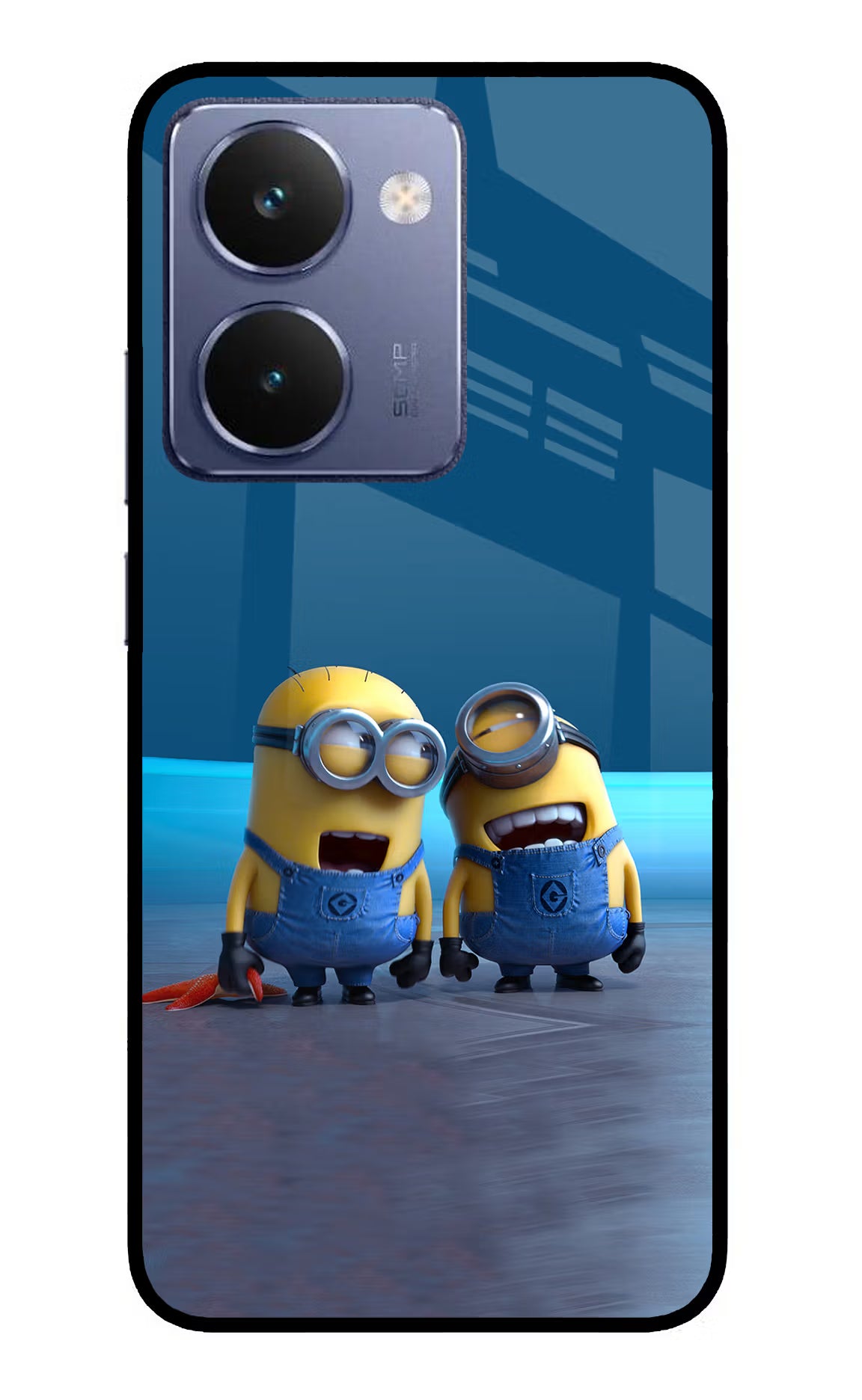 Minion Laughing Realme P3 Ultra 5G Glass Case - Minion Laughing Realme P3 Ultra 5G Glass Case Minion Laughing Realme P3 Ultra 5G Glass Case