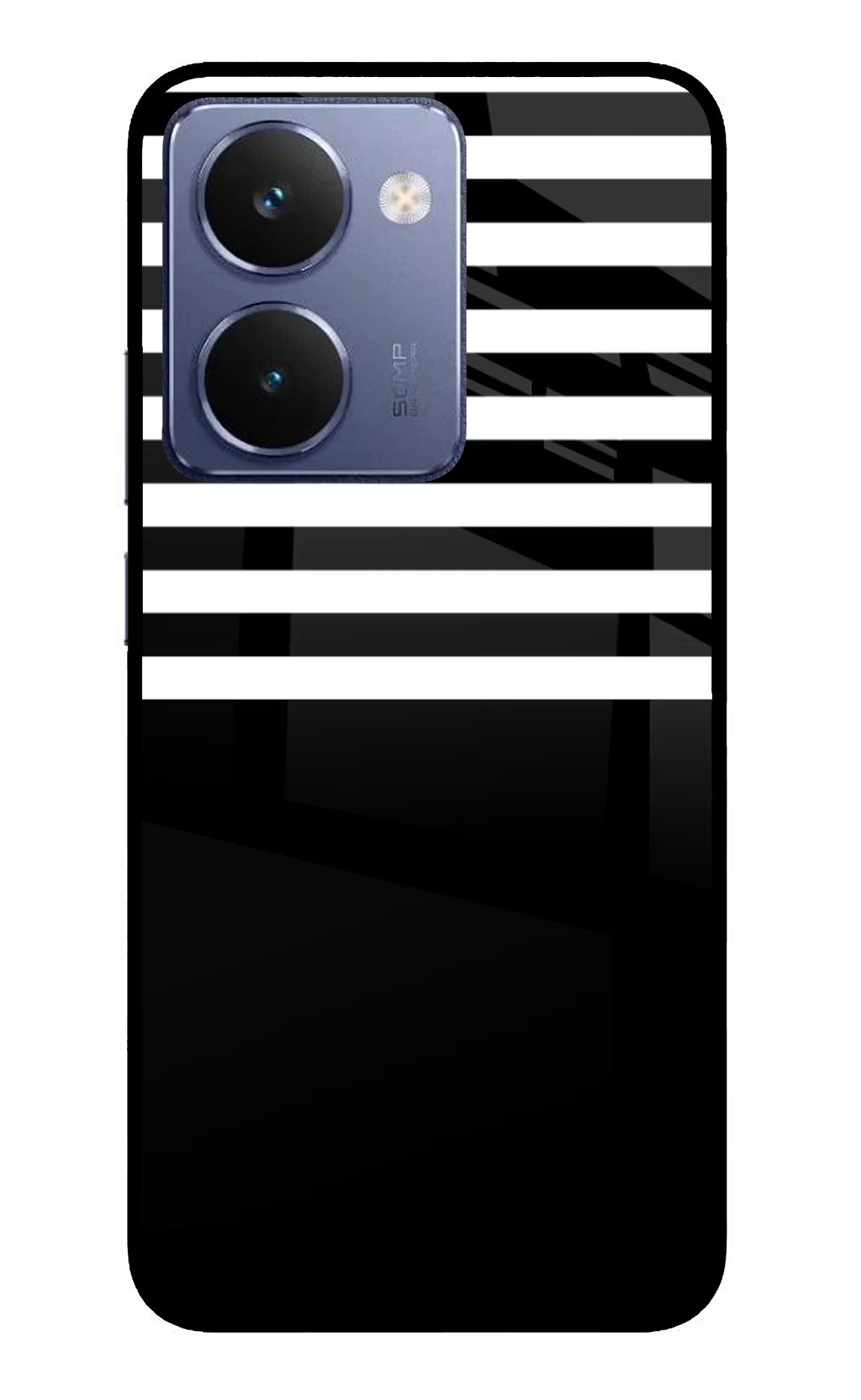 Black and White Print Realme P3 Ultra 5G Glass Case - Black and White Print Realme P3 Ultra 5G Glass Case Black and White Print Realme P3 Ultra 5G Glass Case