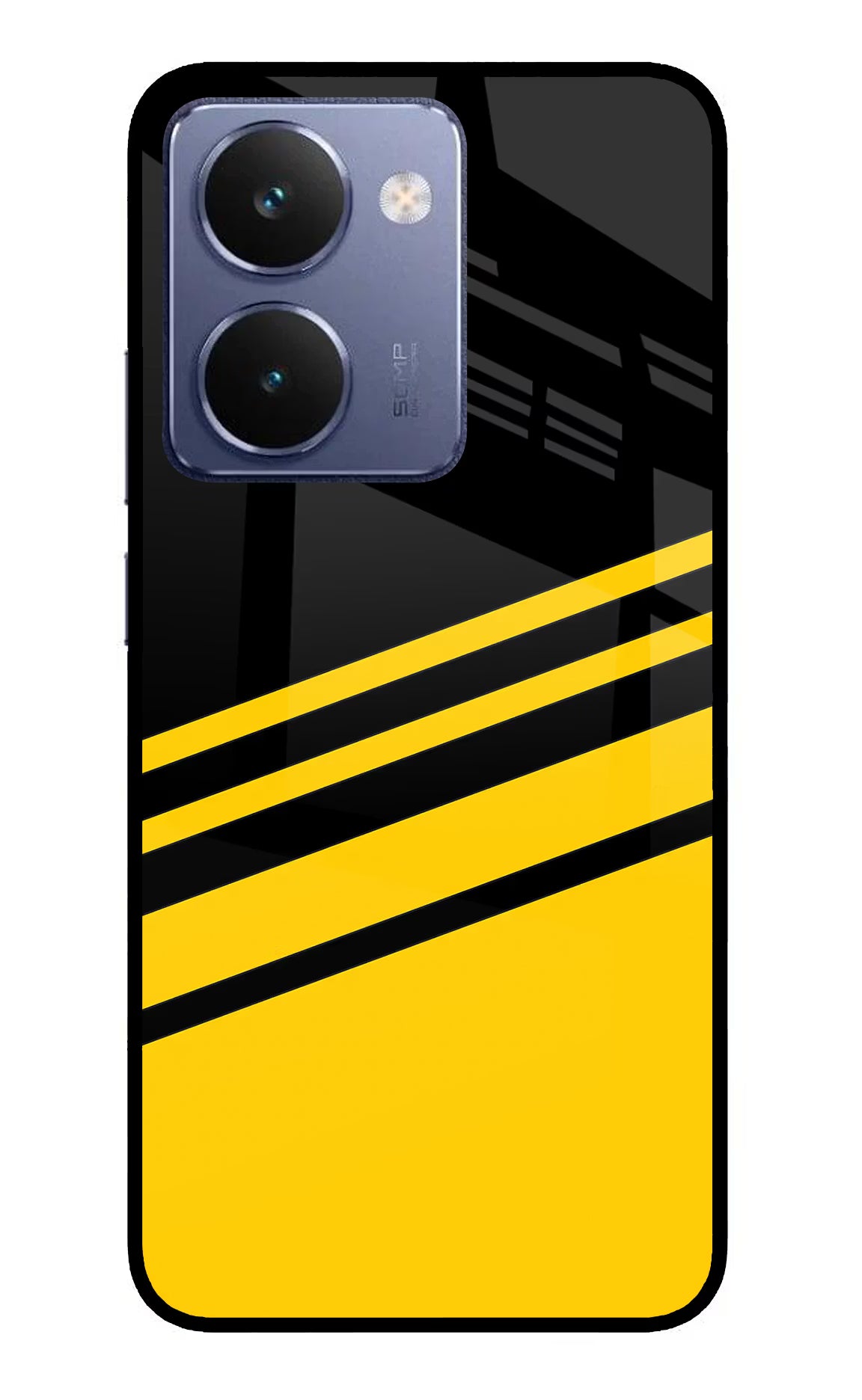 Yellow Shades Realme P3 Ultra 5G Glass Case - Yellow Shades Realme P3 Ultra 5G Glass Case Yellow Shades Realme P3 Ultra 5G Glass Case