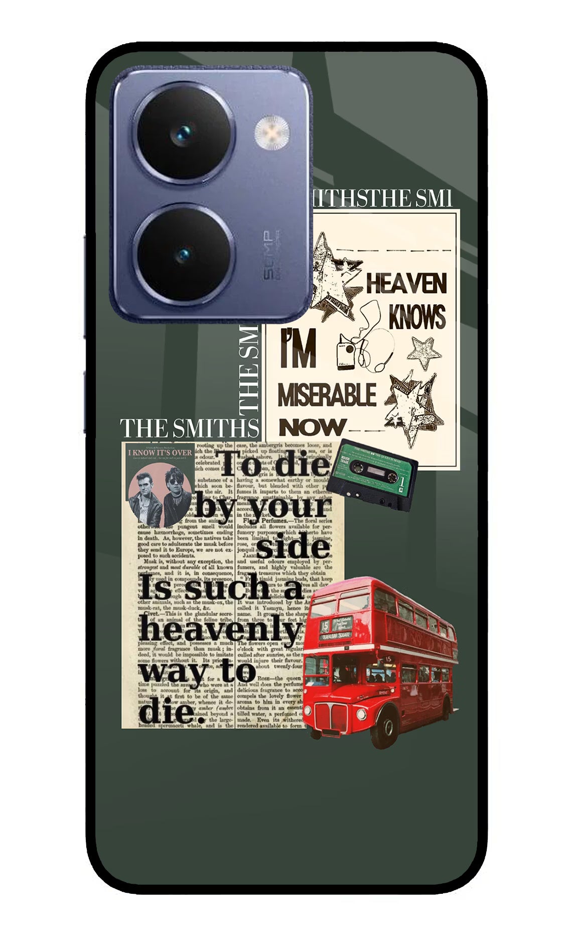 The Smiths Realme P3 Ultra 5G Glass Case - The Smiths Realme P3 Ultra 5G Glass Case The Smiths Realme P3 Ultra 5G Glass Case