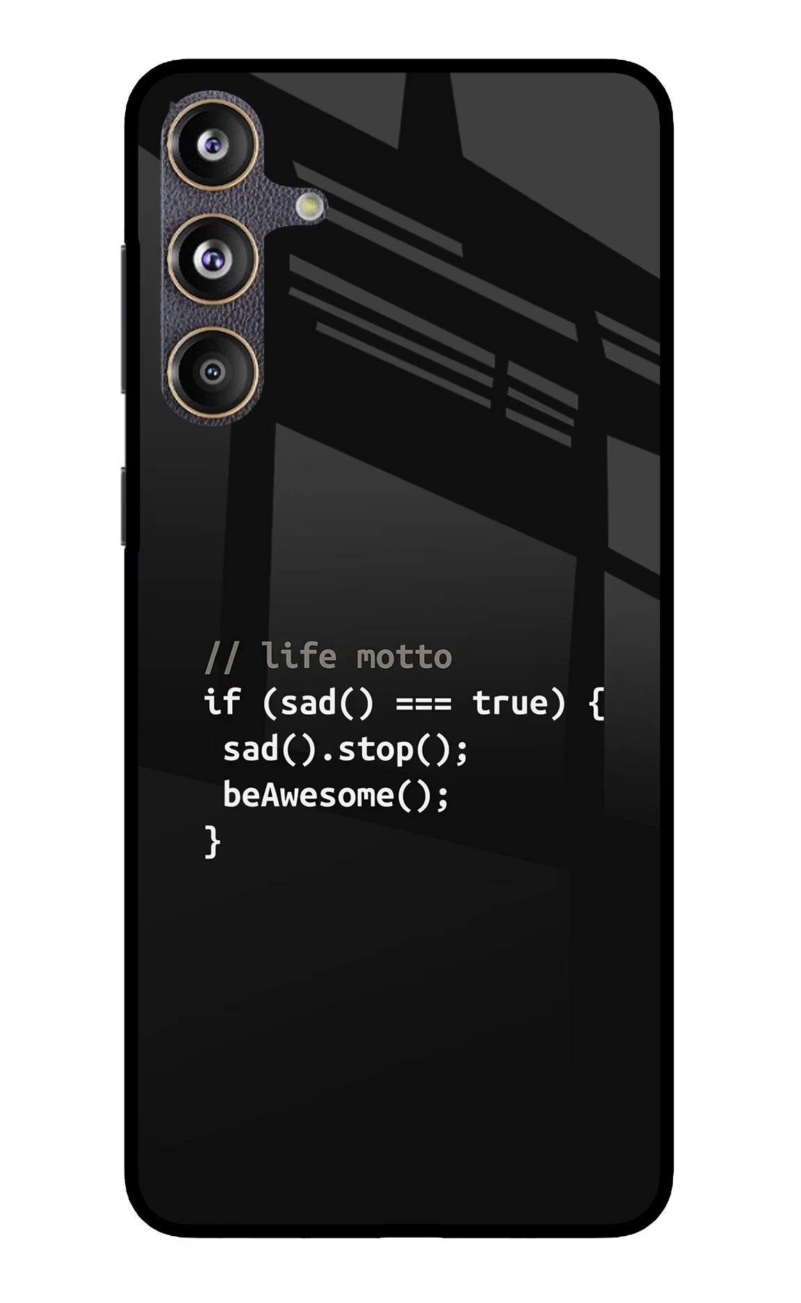 Life Motto Code Samsung F55 5G Glass Case - Life Motto Code Samsung F55 5G Glass Case Life Motto Code Samsung F55 5G Glass Case